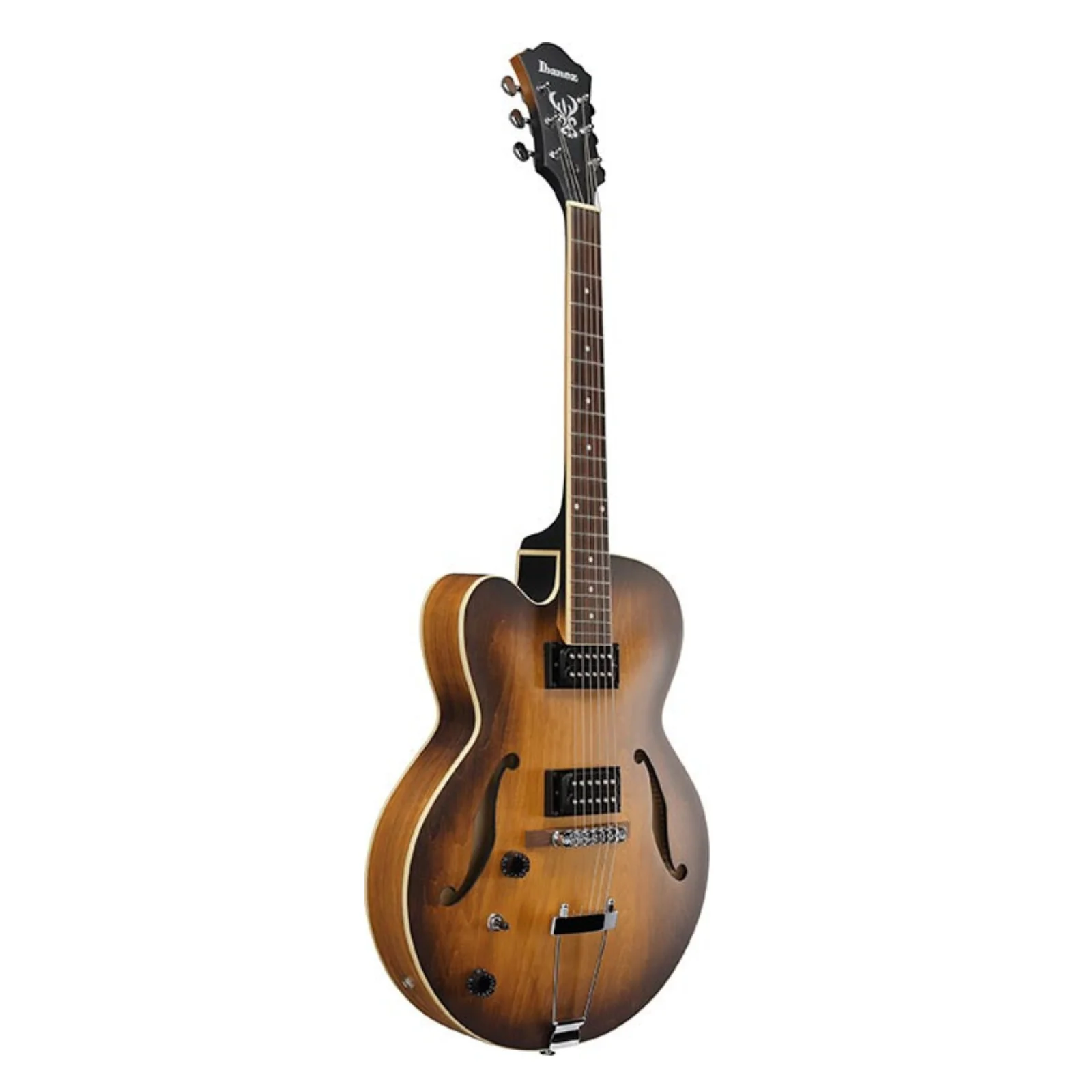 Ibanez AF55L Artcore Left-Handed Hollowbody - Tobacco Flat - Image 5