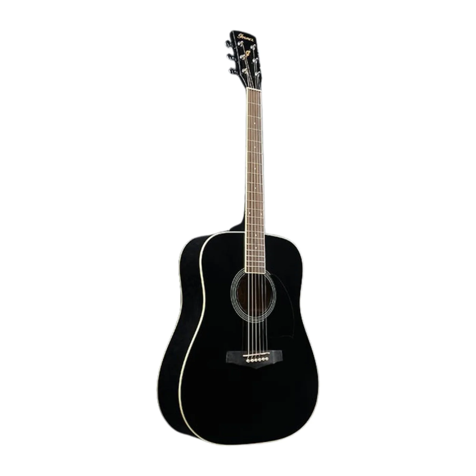 Ibanez PF15 Dreadnought Acoustic Guitar – Black High Gloss - Image 5