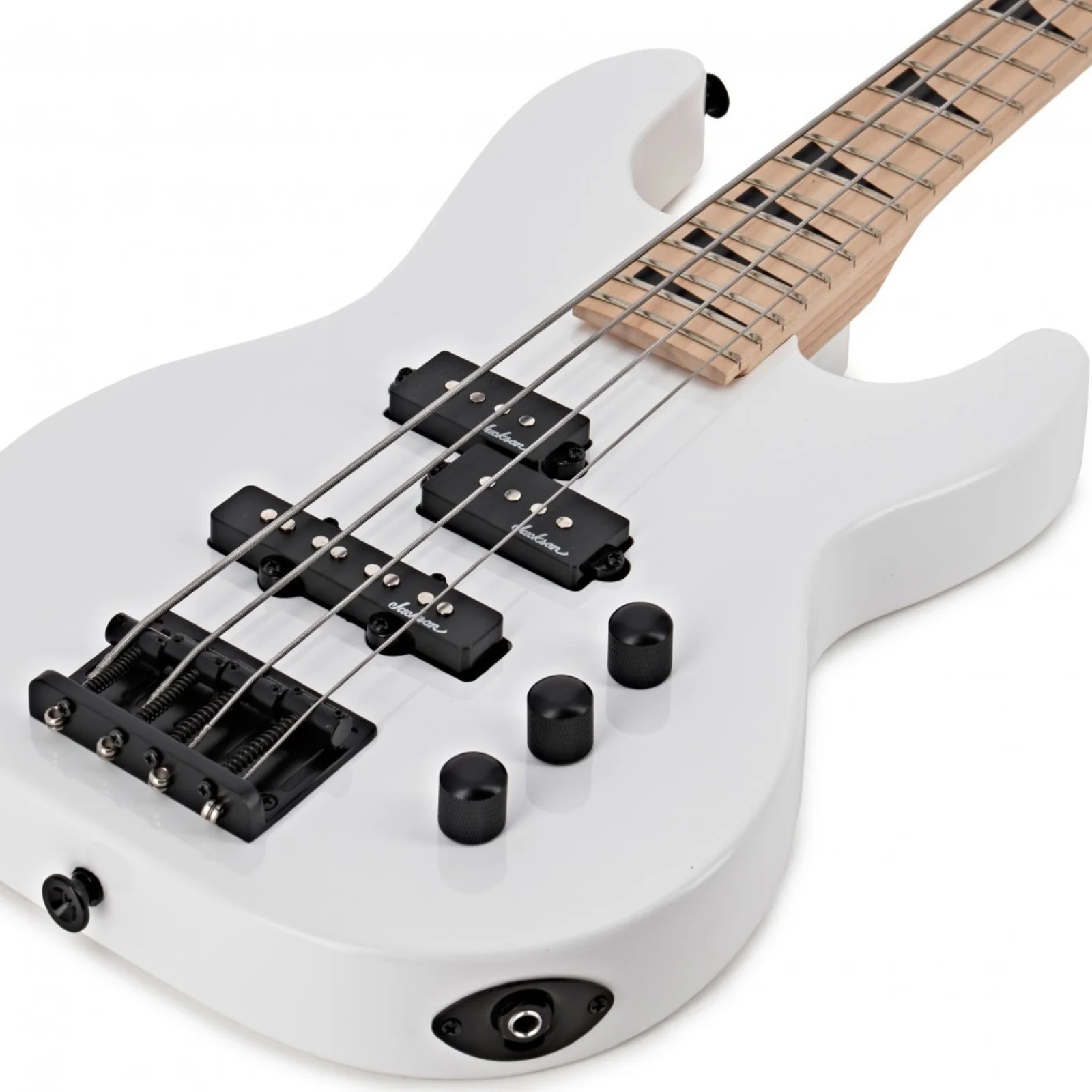 Jackson JS Series Concert Bass Minion JS1XM – Snow White - Image 3