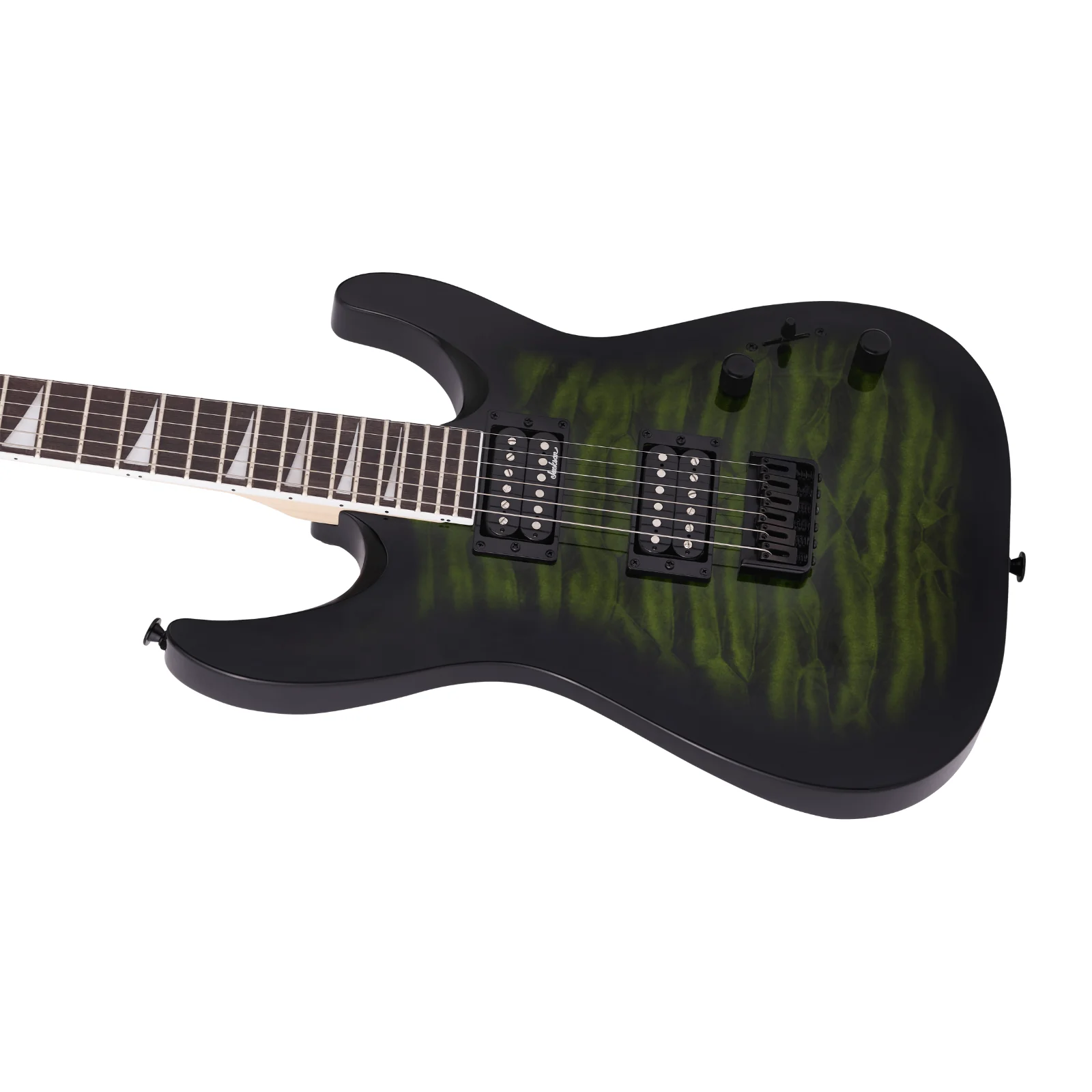 Jackson JS Series Dinky Arch Top JS32Q DKA HT – Green Burst - Image 6
