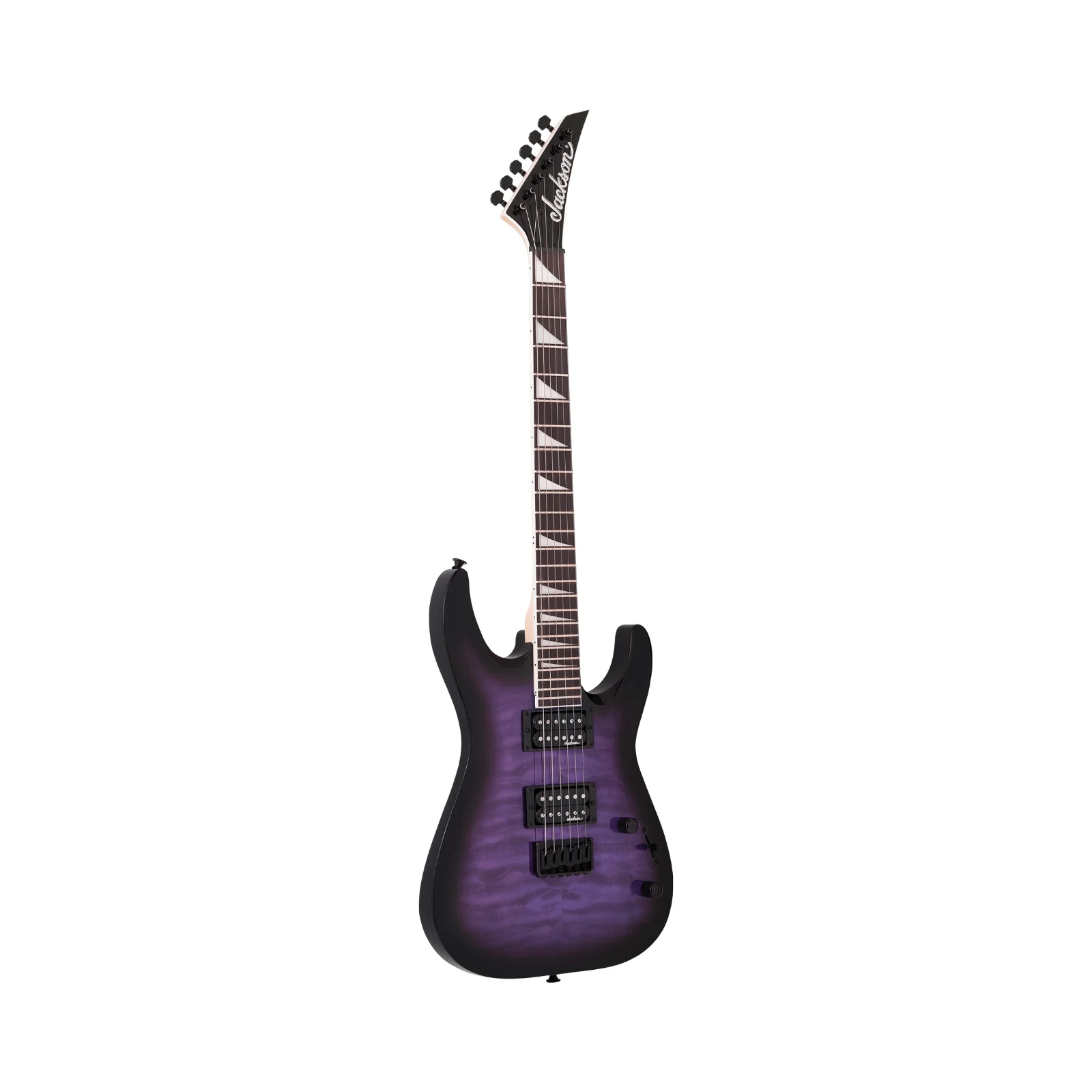 Jackson JS Series Dinky Arch Top JS32Q DKA HT – Transparent Purple Burst - Image 3