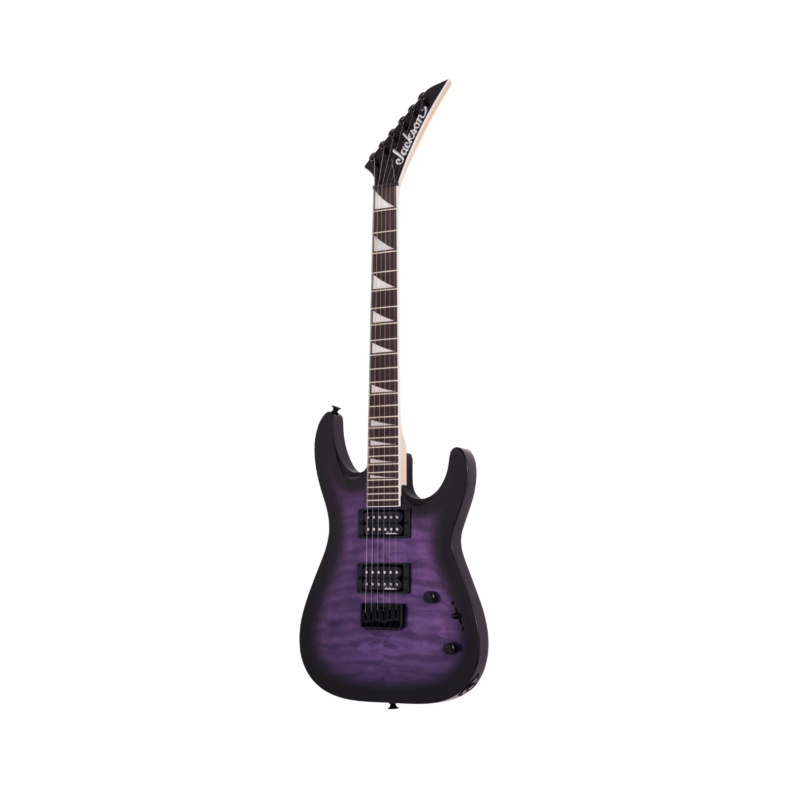 Jackson JS Series Dinky Arch Top JS32Q DKA HT – Transparent Purple Burst - Image 4
