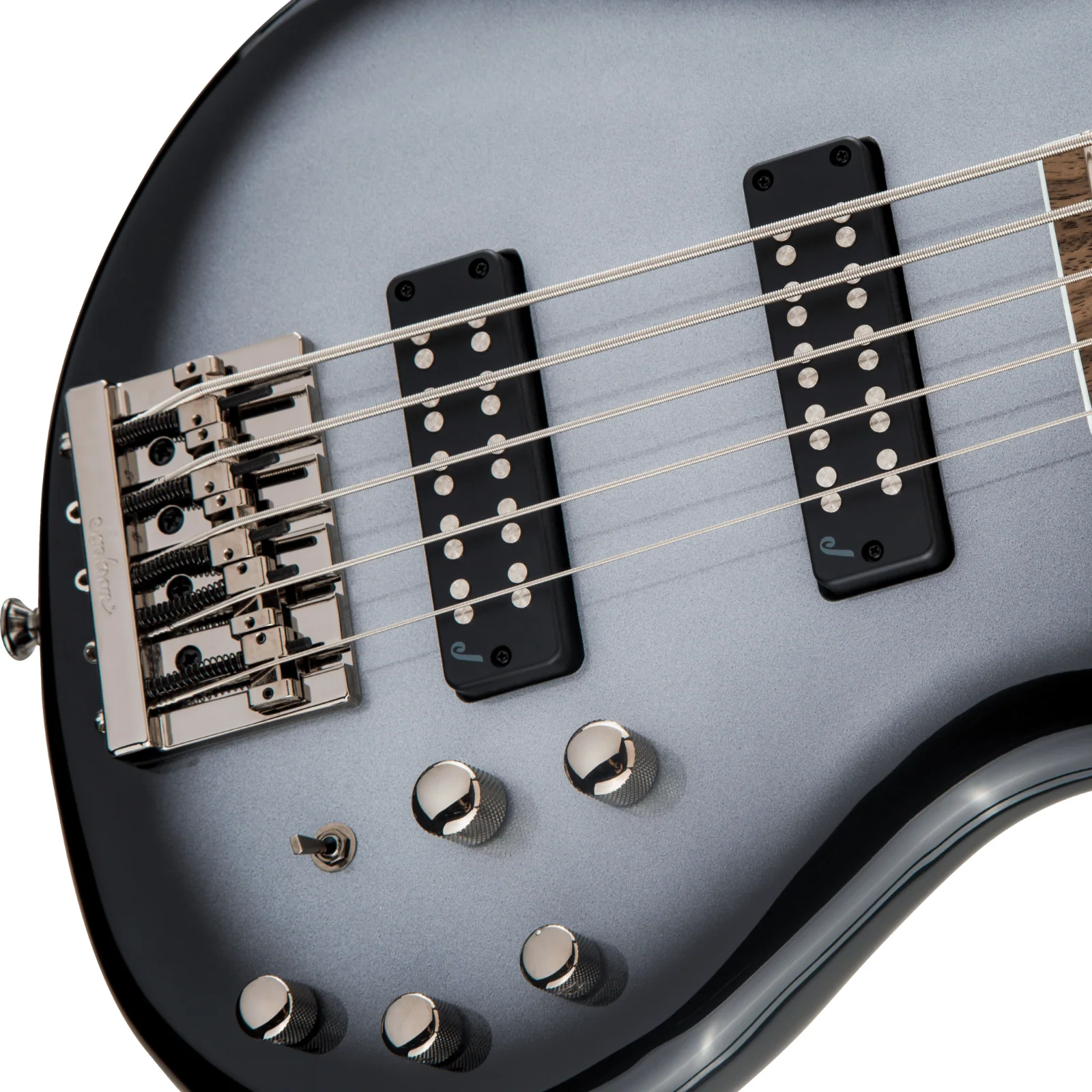 Jackson JS Series Spectra Bass JS3V – Silverburst - Image 3