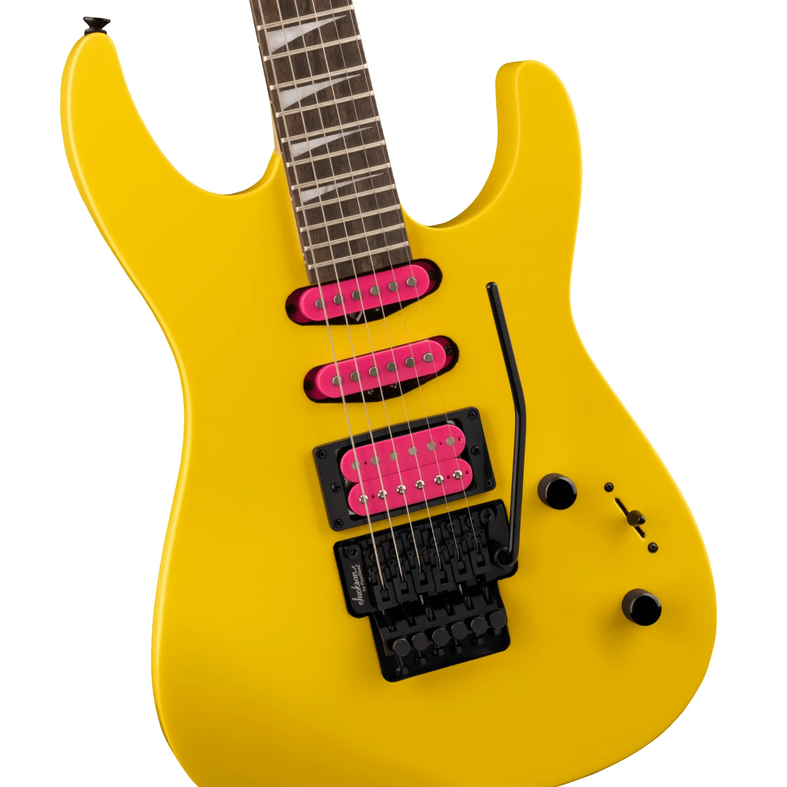 Jackson X Series Dinky DK3XR HSS – Caution Yellow - Image 3