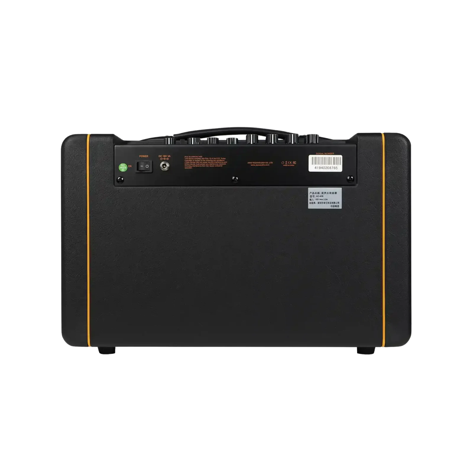 JOYO AC-40S Acoustic Guitar Amplifier – Black - Image 5