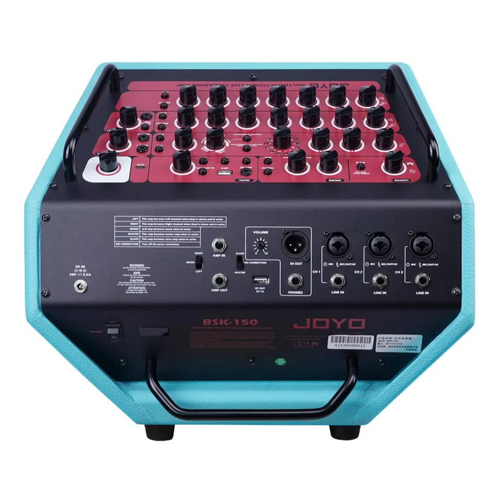 Joyo BSK-150 Acoustic Amplifier – Blue - Image 2