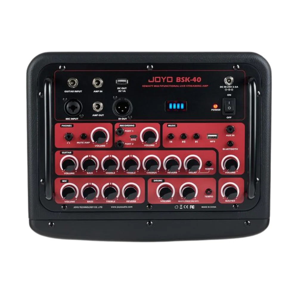 Joyo BSK-40 Acoustic Guitar Amplifier – Black - Image 2