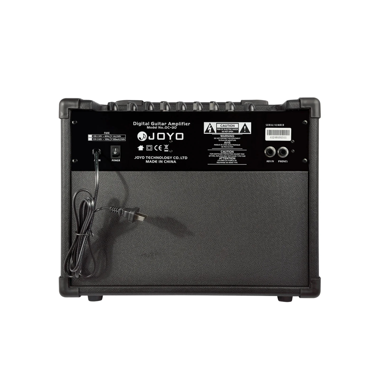 JOYO DC-30 Digital Guitar Practice Amplifier – Black - Image 2