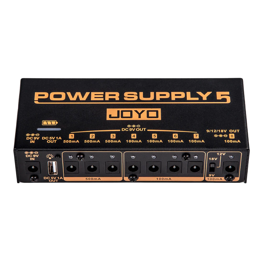 JOYO JP-05 Rechargeable Guitar Pedal Power Supply - Image 7