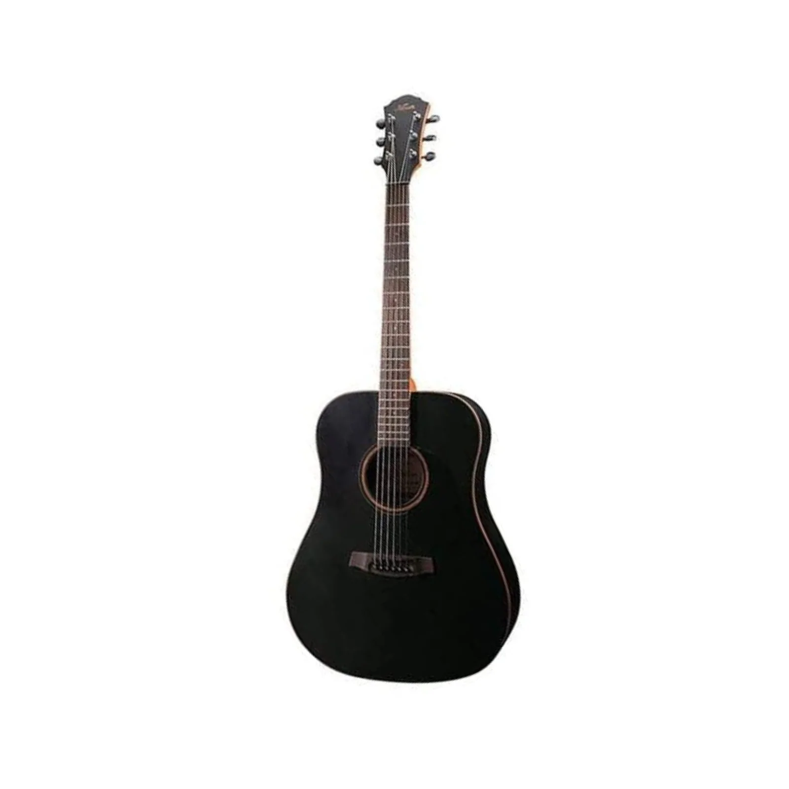 Kapok SD-210-CEQ Semi Acoustic Guitar Black 4/4