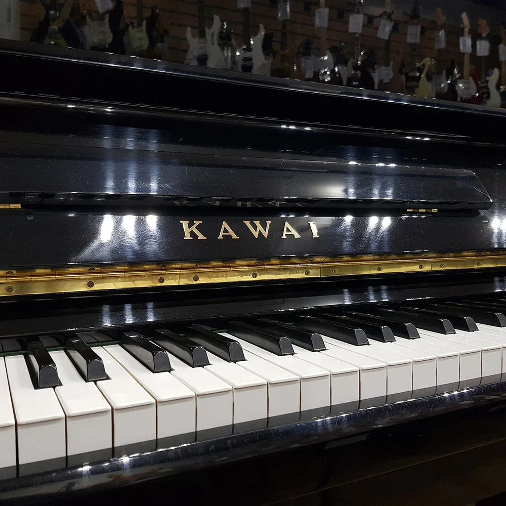 Kawai BL-12 Upright Piano - Black - Image 2