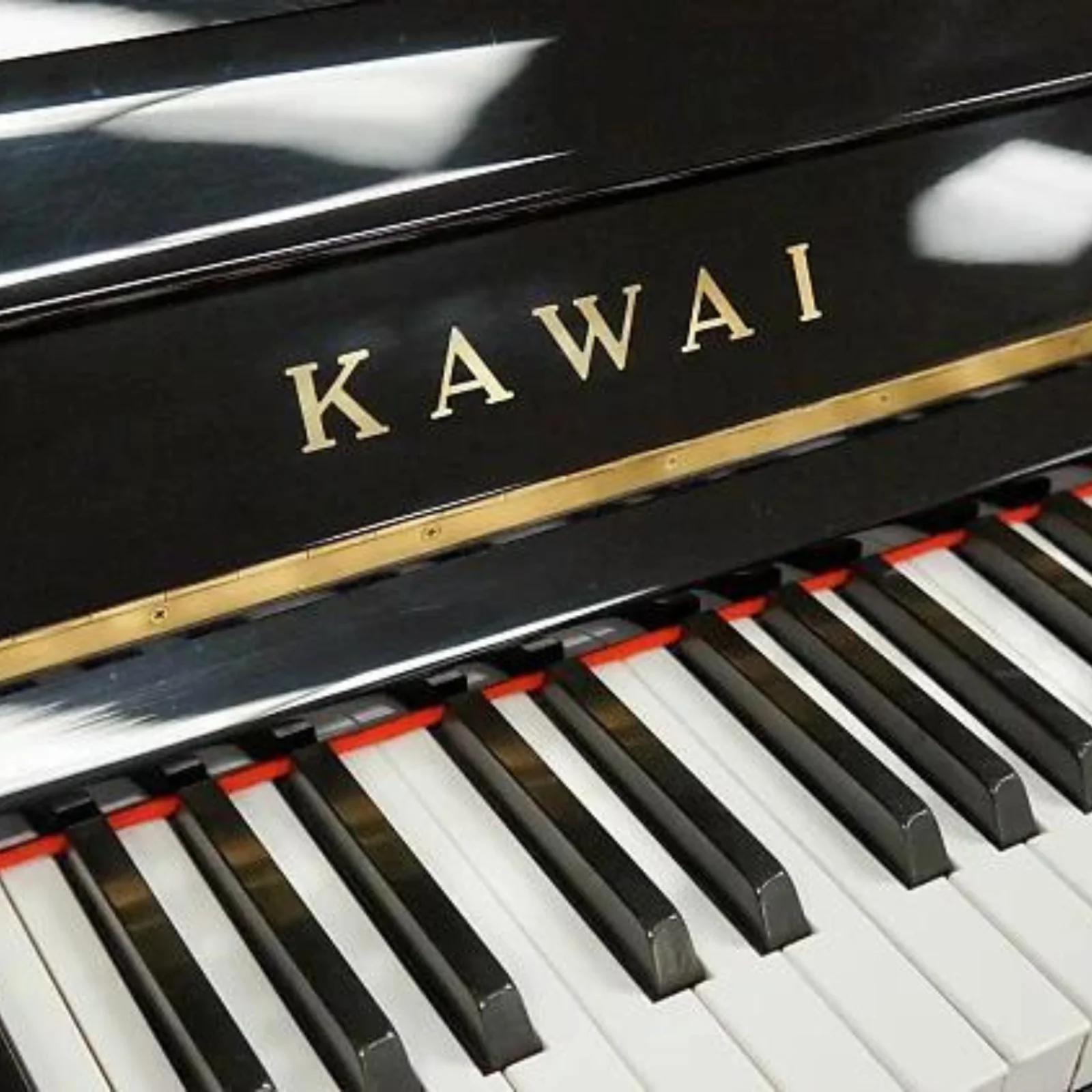 Kawai BS-10 Upright Piano – Black - Image 2