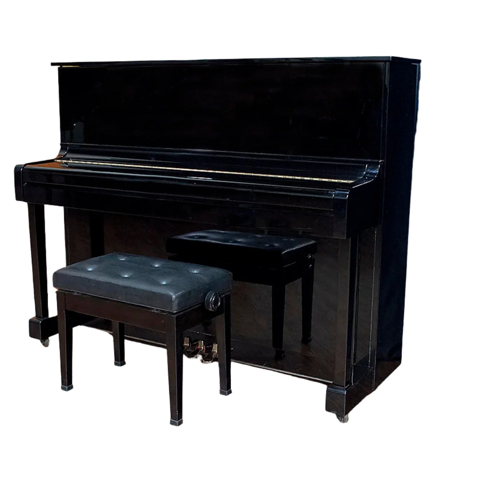Kawai BS-1A Upright Piano – Black - Image 2