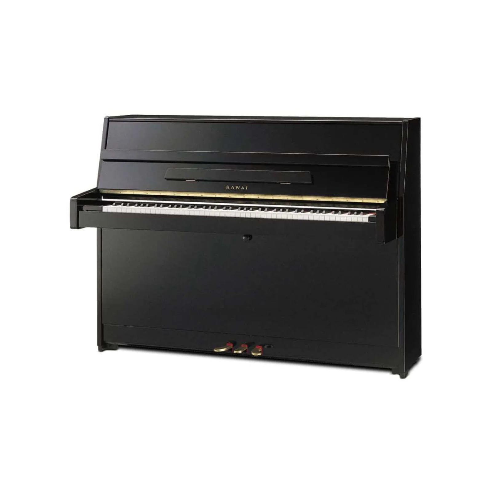 Kawai K-15E Upright Piano – Black - Image 2