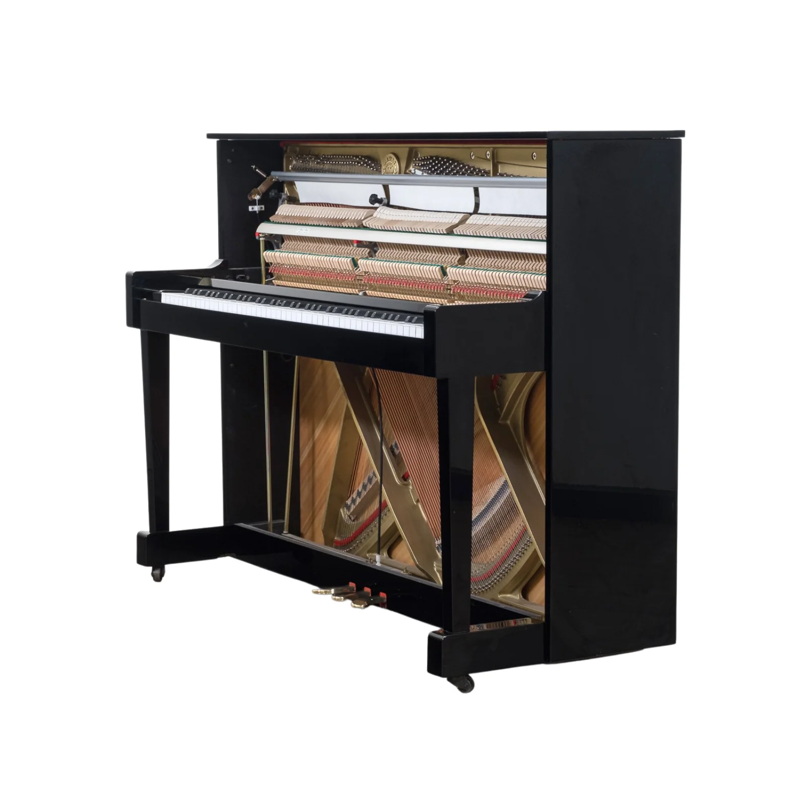 Kawai K-18 Upright Piano – Black (Reconditioned) - Image 2