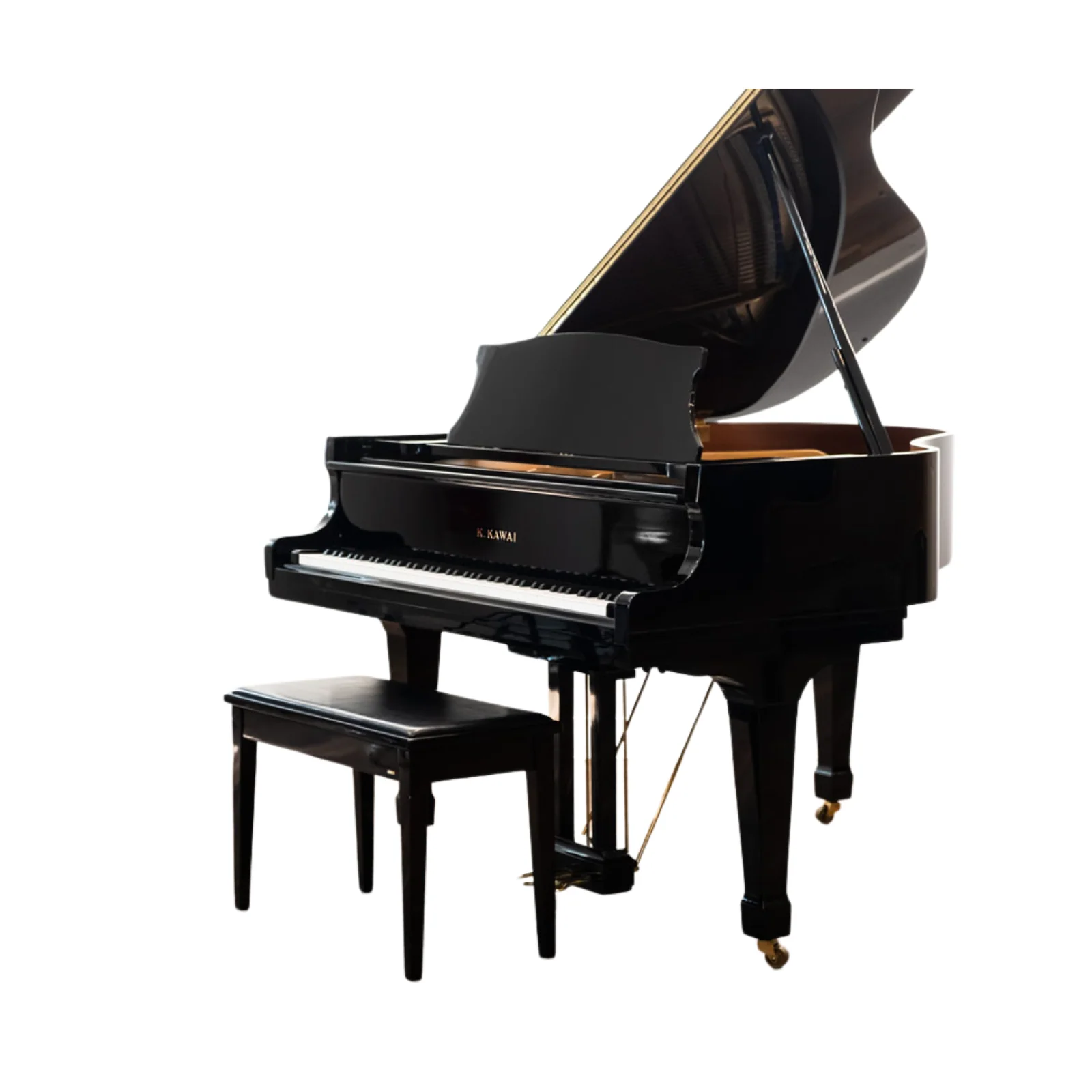 Kawai KG-2C Grand Piano – Black (Reconditioned)