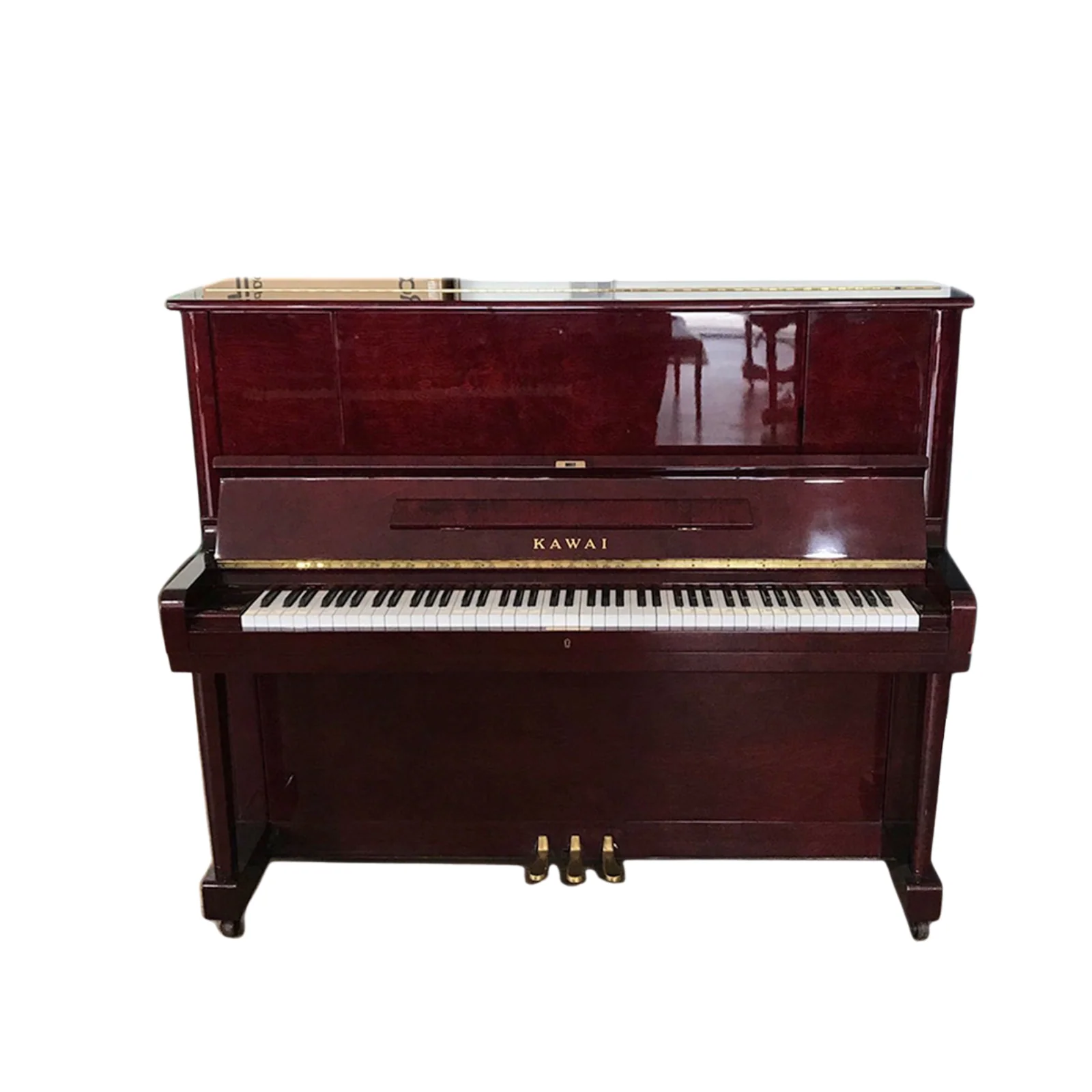 Kawai KL-58B Upright Piano – Mahogany - Image 3