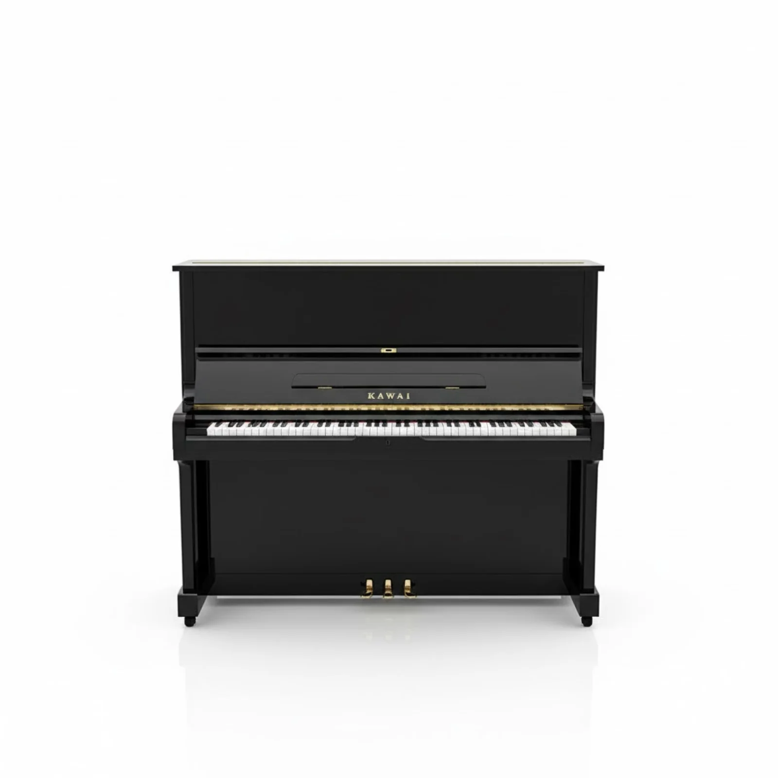 Kawai NS-15M Upright Piano – Black (Reconditioned)