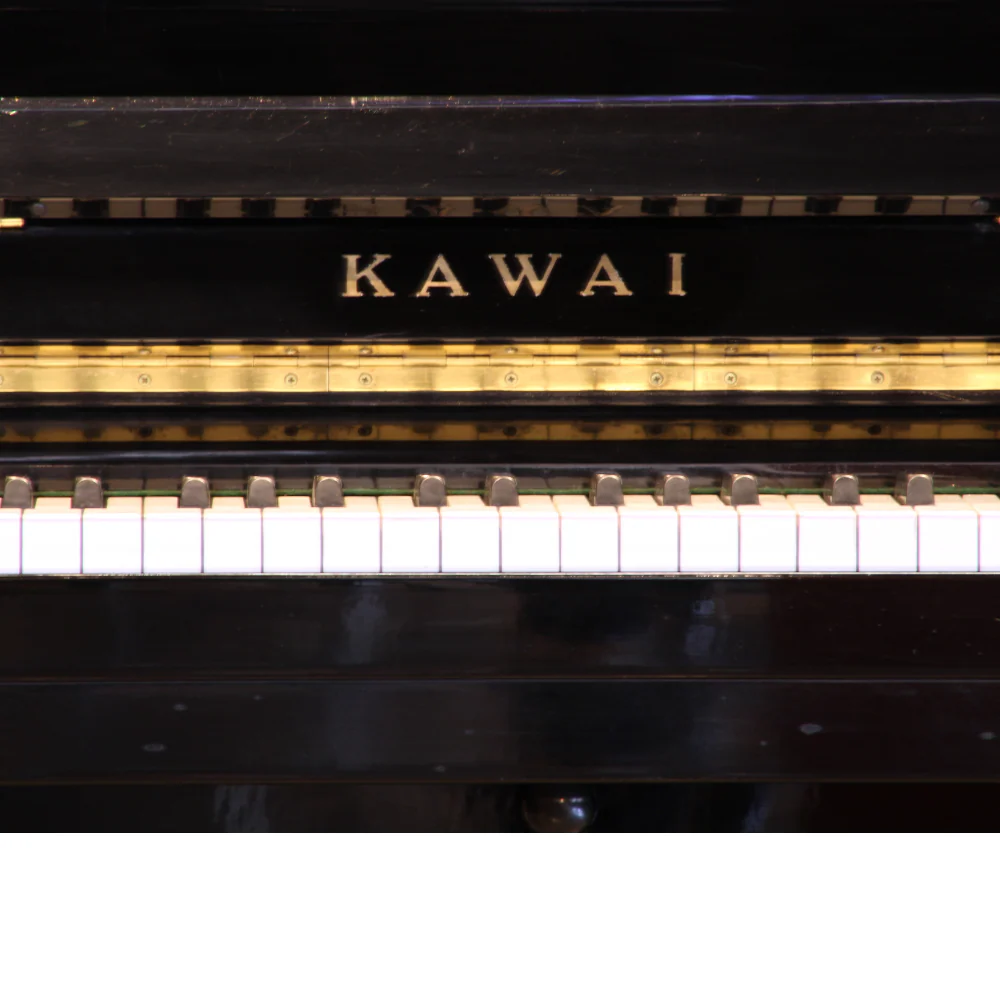 Kawai KU-1B Studio Upright Piano – Black - Image 2
