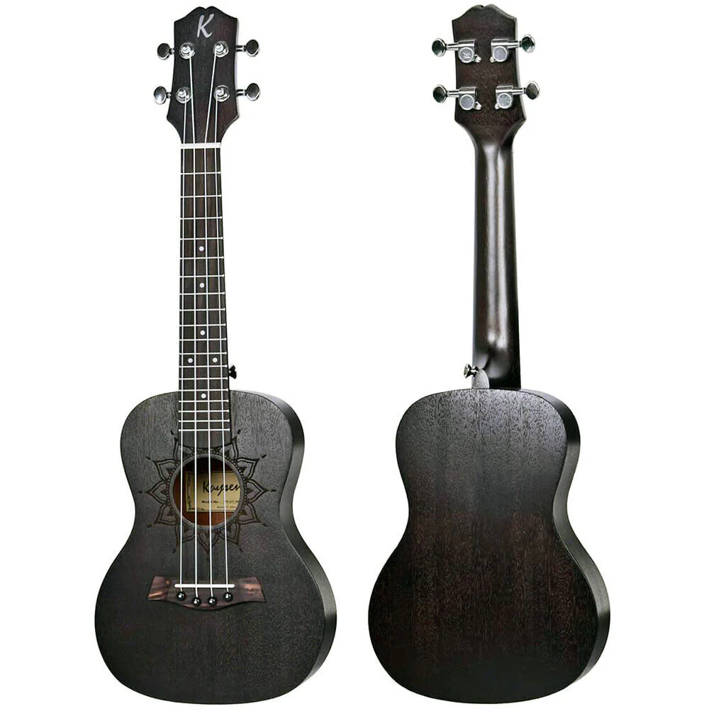 Kaysen U1‑24 Concert Ukulele – Black