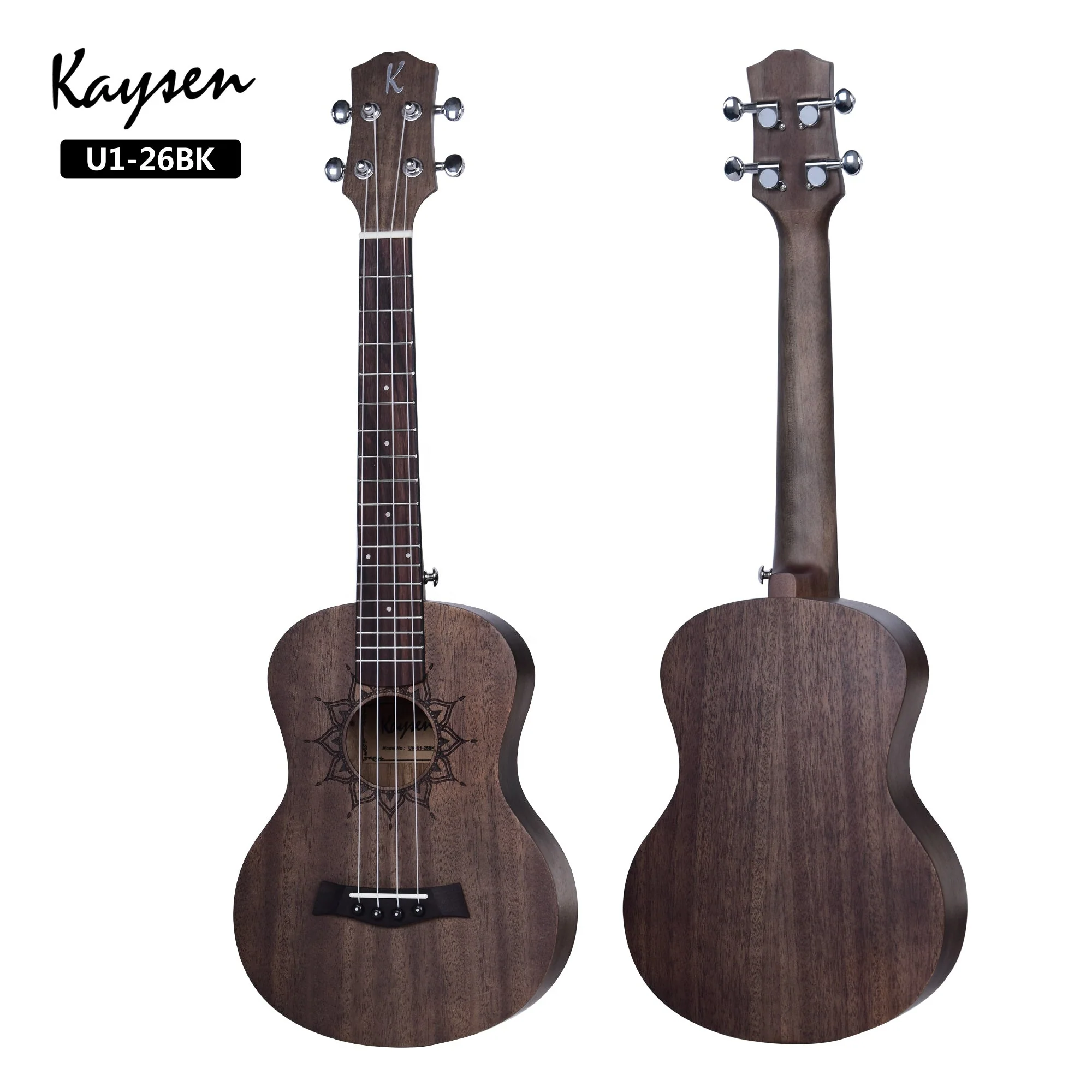 Kaysen Ukulele UK-U2-24BW Concert Black Walnut