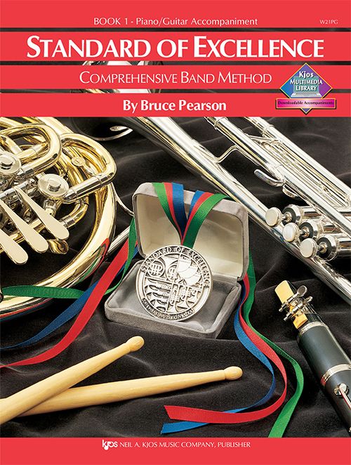 Kjos Band Std Of Excellence Bk 1, Piano/Guitar
