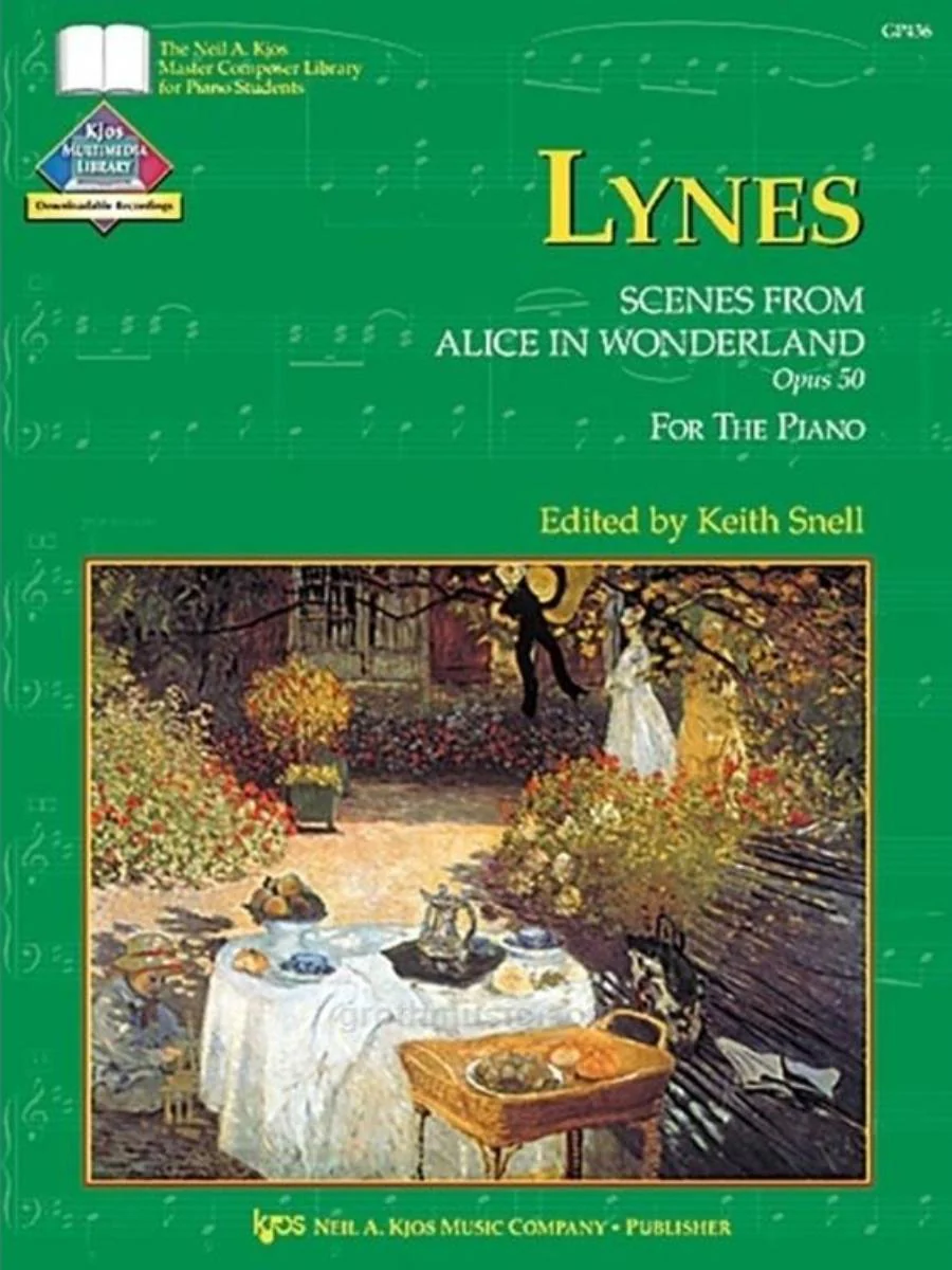 Kjos Piano Scenes From Alice In Wonderland, Op.50