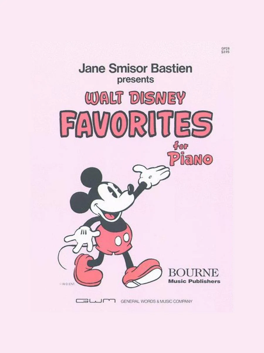 Kjos Piano Walt Disney Favorites For The Piano