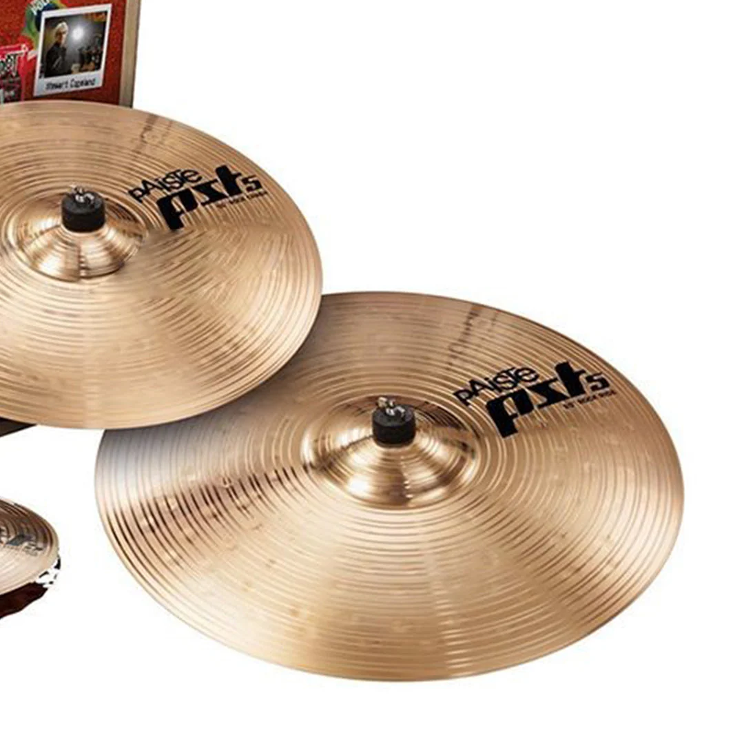 Paiste PST 5 Essential Set 14” Medium Hi-hats and 18” ride crash