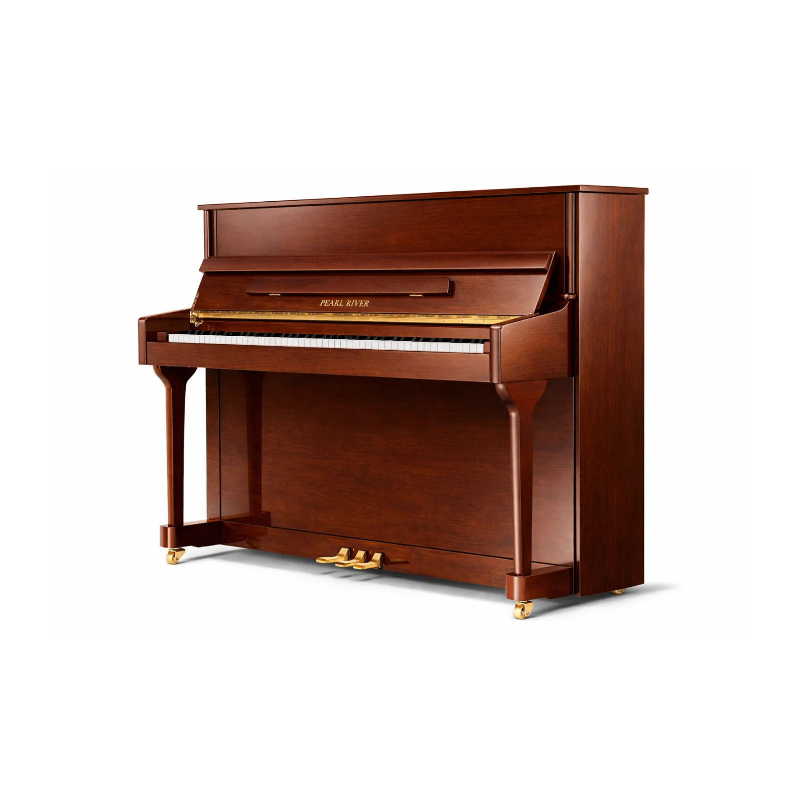 Pearl River EU118 Upright Piano – Brown