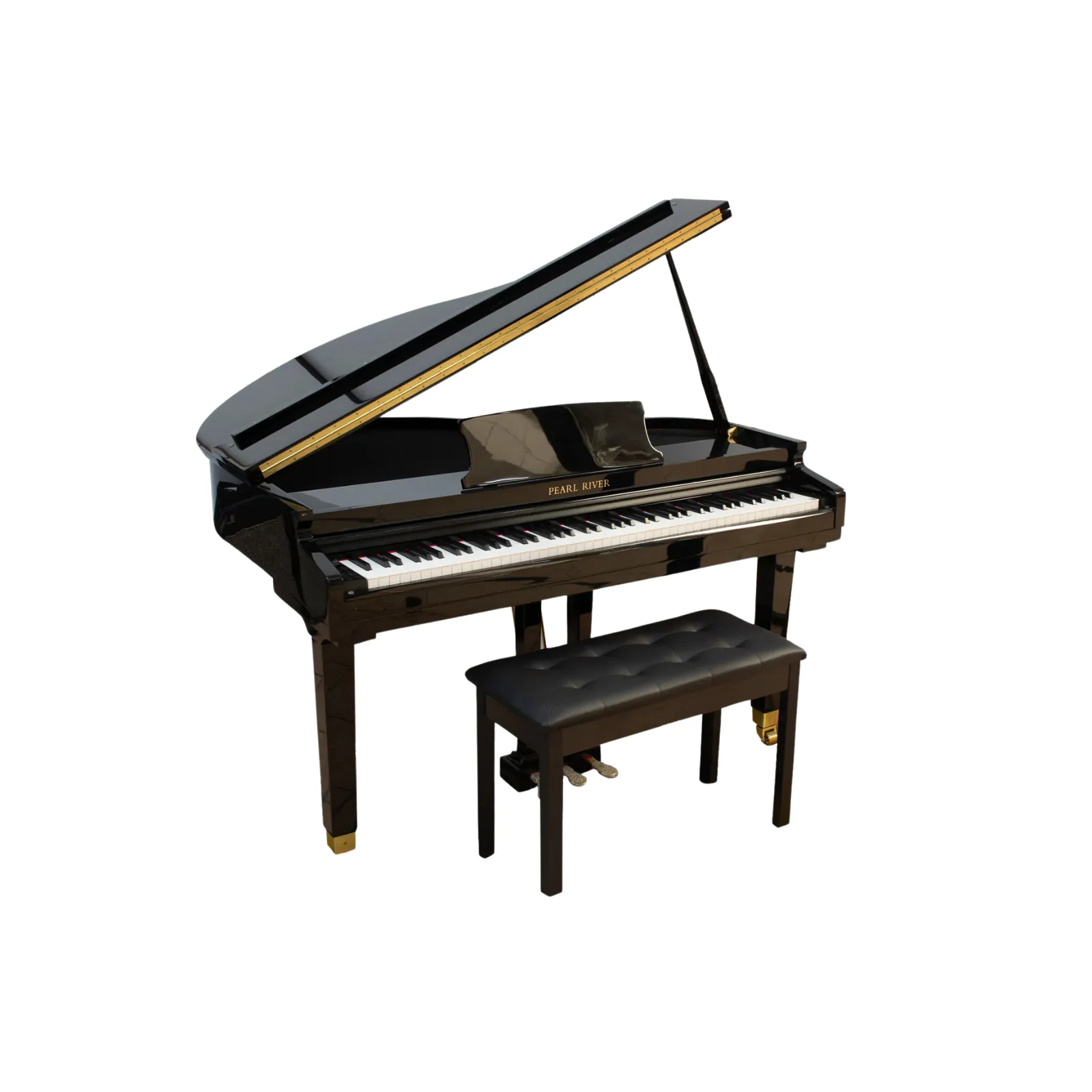 Pearl River GP-1100 Digital Grand Piano - Black - Image 5