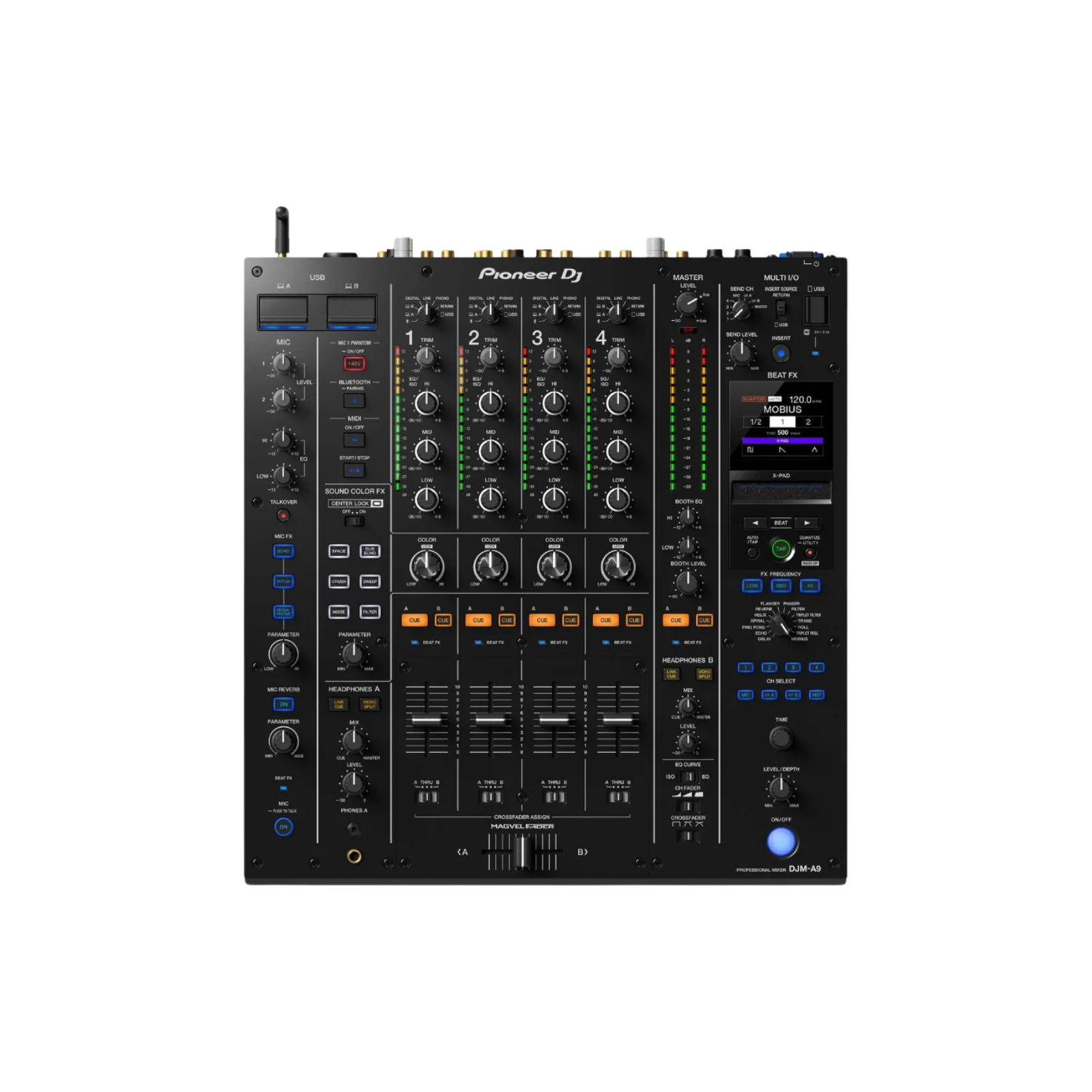 Pioneer DJ CDJ-3000 + DJM-A9 Professional DJ Bundle - Image 5