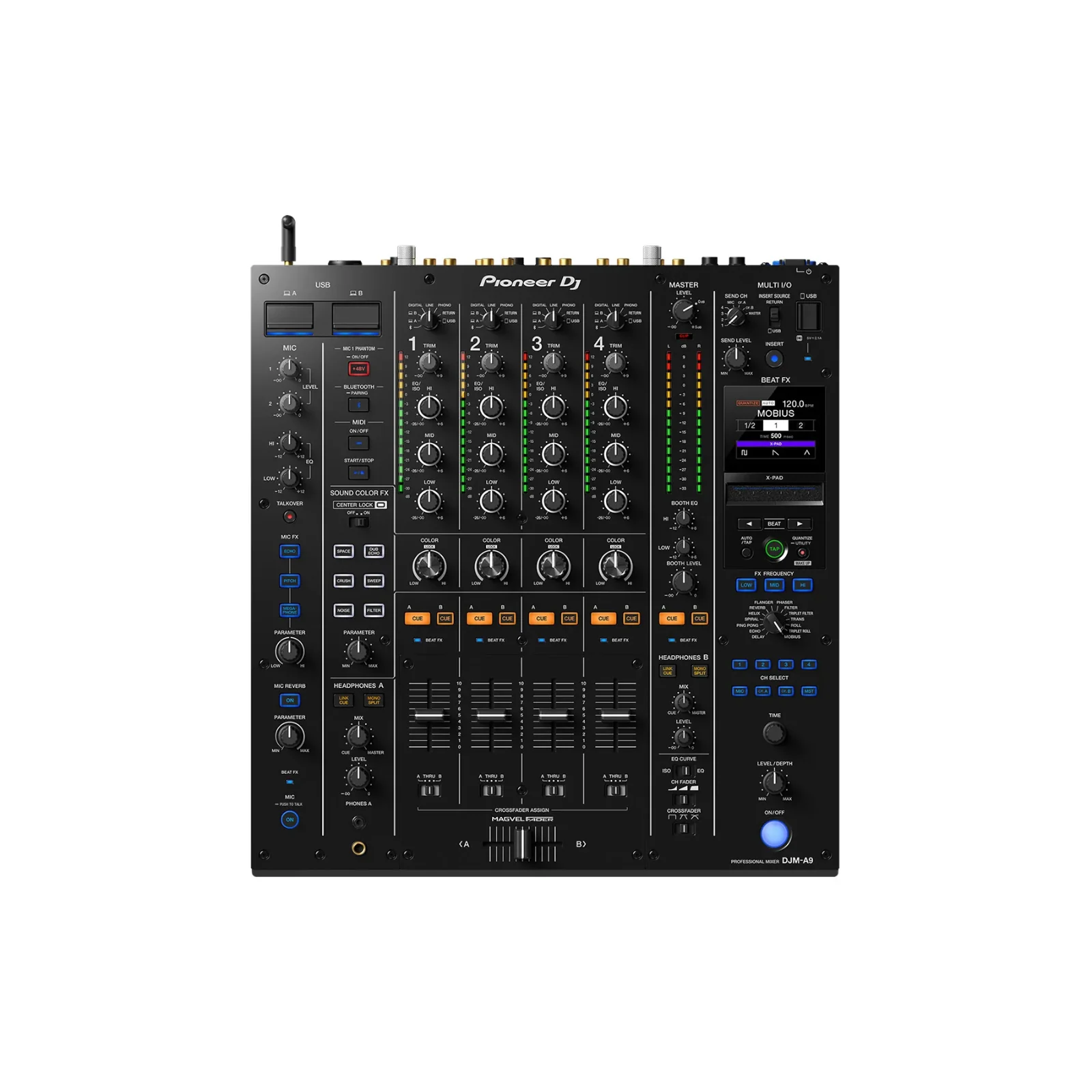 Pioneer DJM-A9 4-Channel Professional DJ Mixer - Image 3