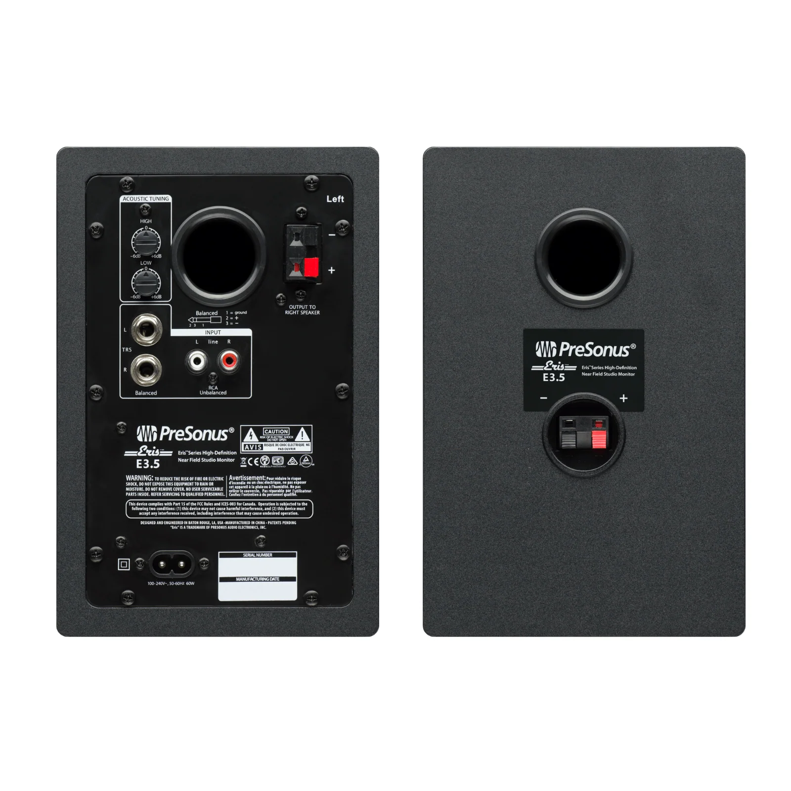 PreSonus Eris E3.5 Studio Monitor Pair - Image 2