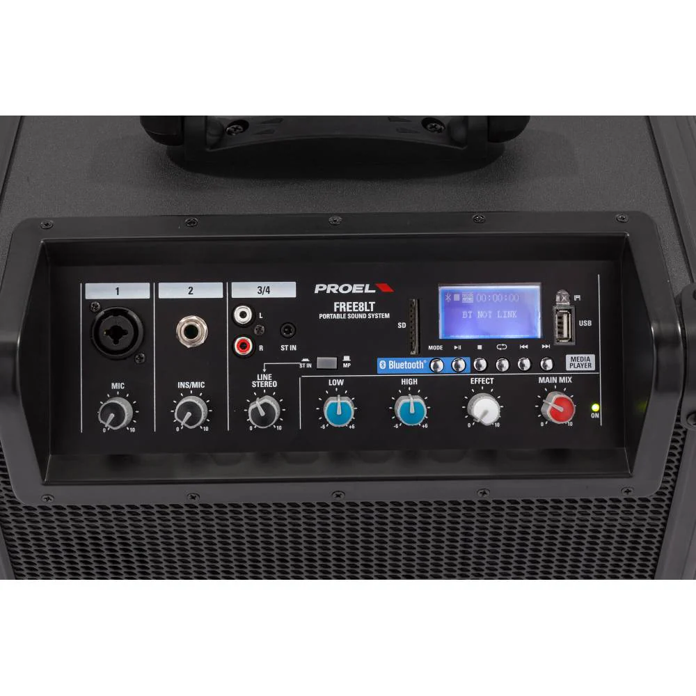 Proel FREE8LT  Portable Battery-Powered Sound System - Image 2