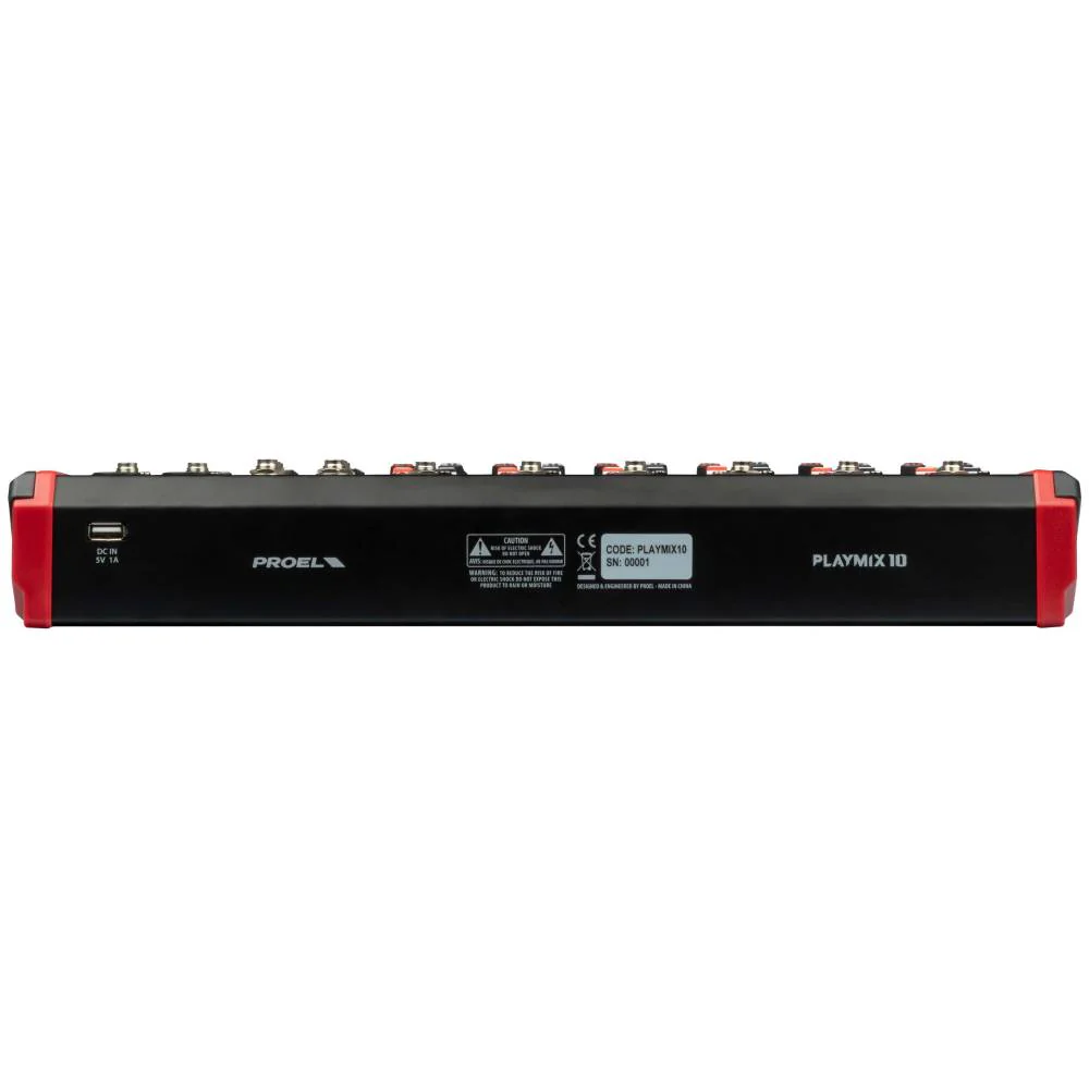 Proel PLAYMIX10 Compact 10-Channel Mixer - Image 3