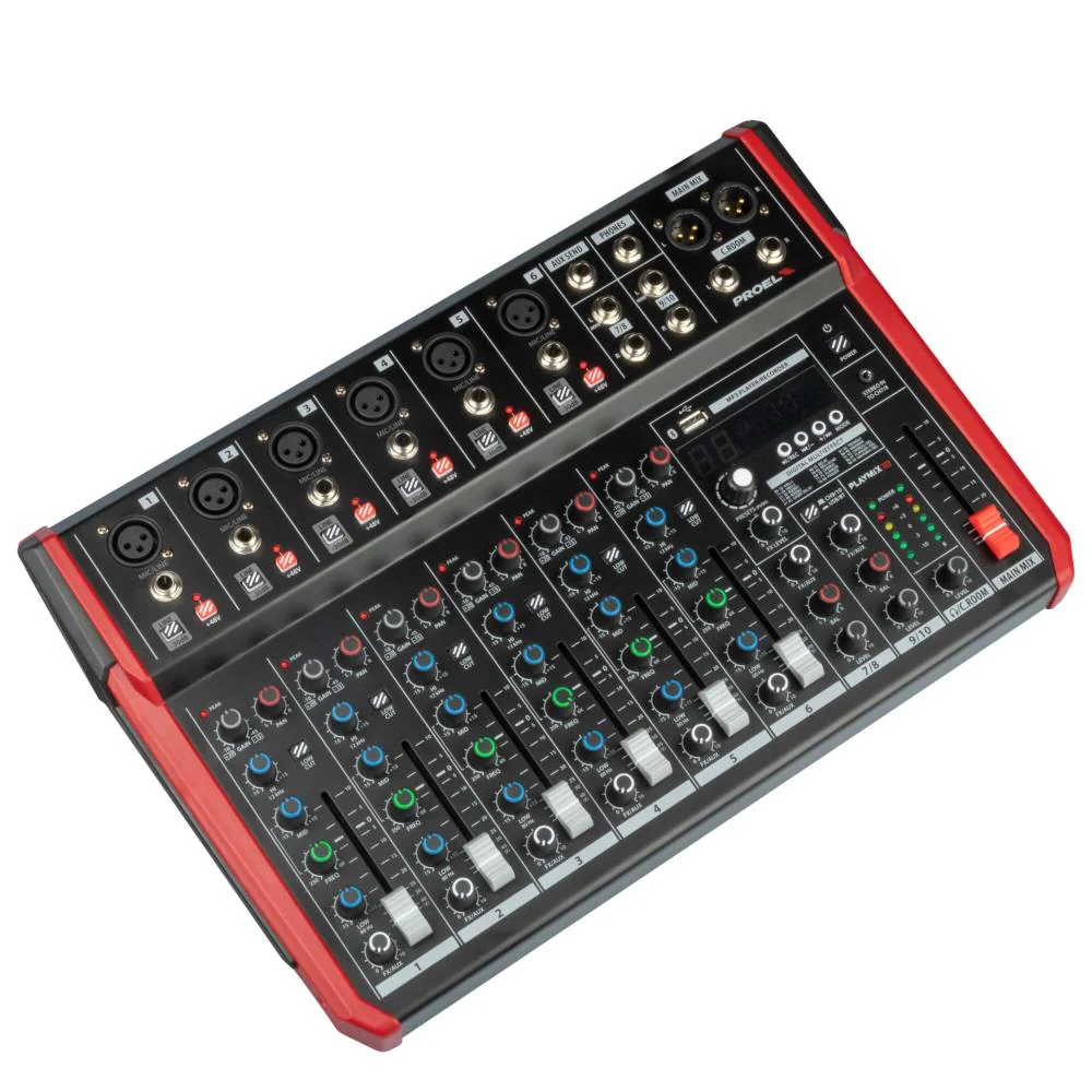 Proel PLAYMIX10 Compact 10-Channel Mixer - Image 4