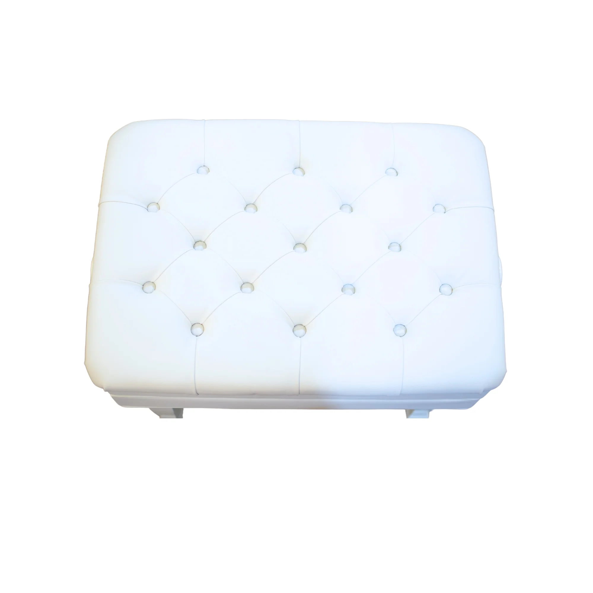 Steiner TN-QD-4HX Adjustable Piano Bench - White - Image 6