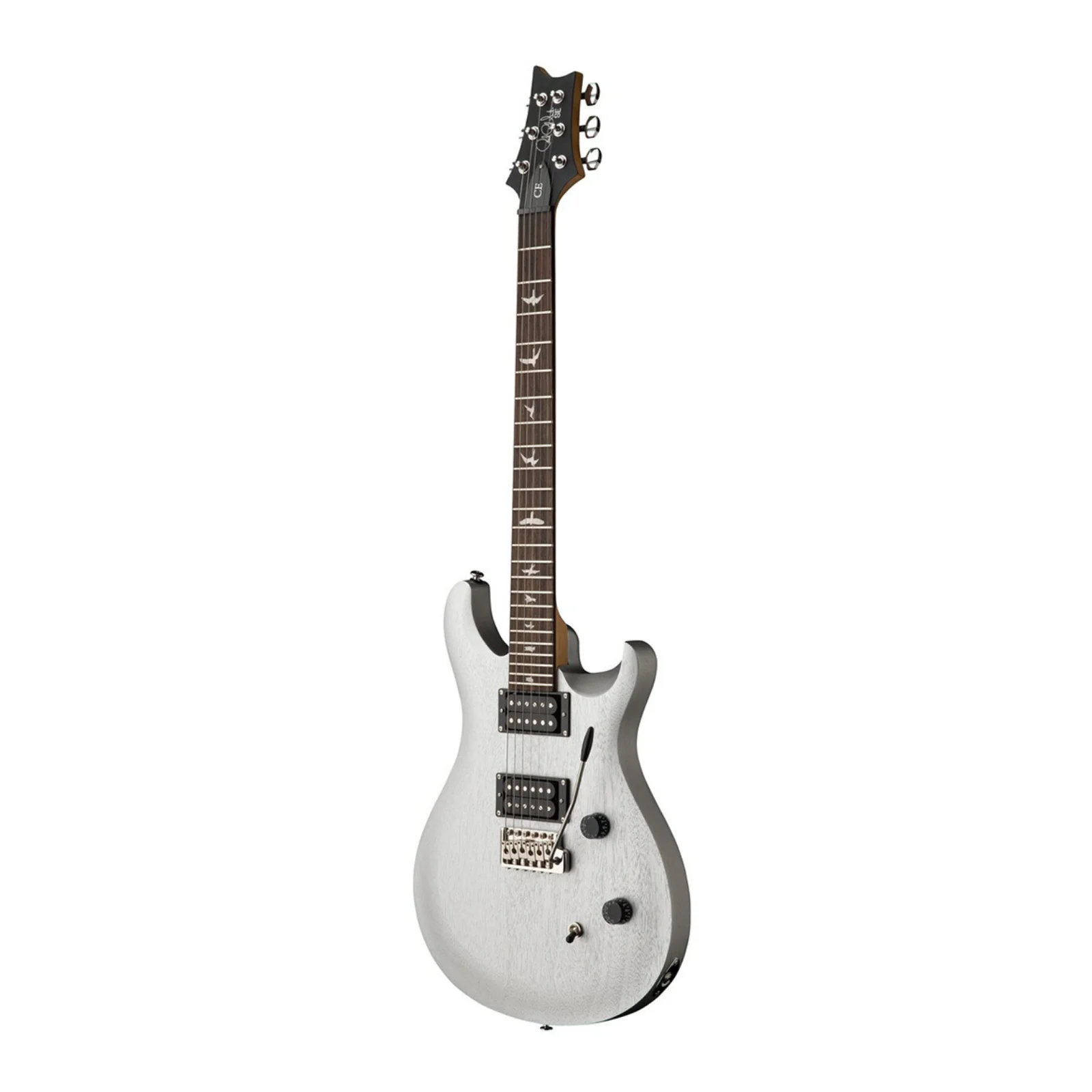 PRS Electric Guitar SE CE 24 Standard Satin – Metallic Silver - Image 4
