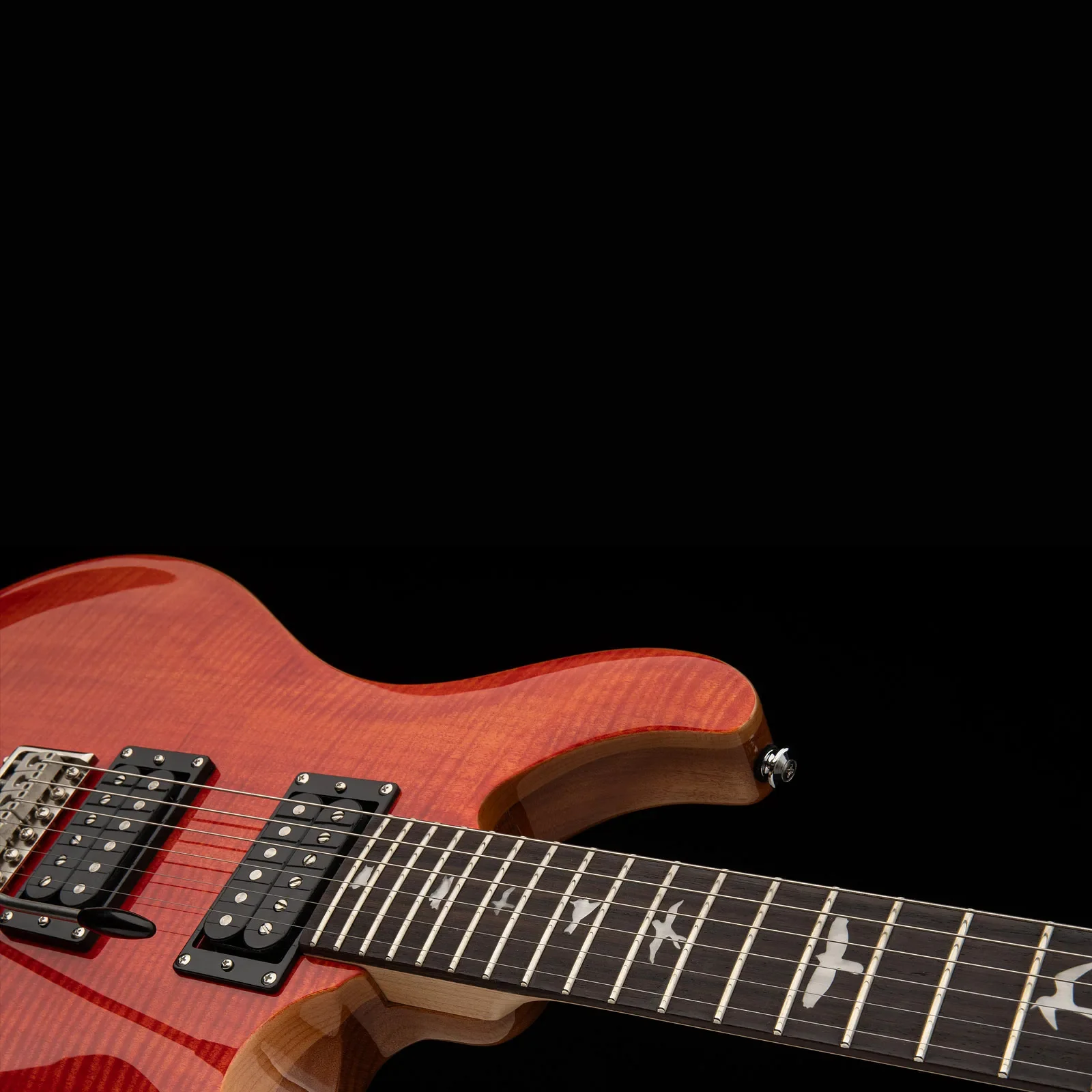 PRS SE CE 24 Electric Guitar — Blood Orange - Image 3