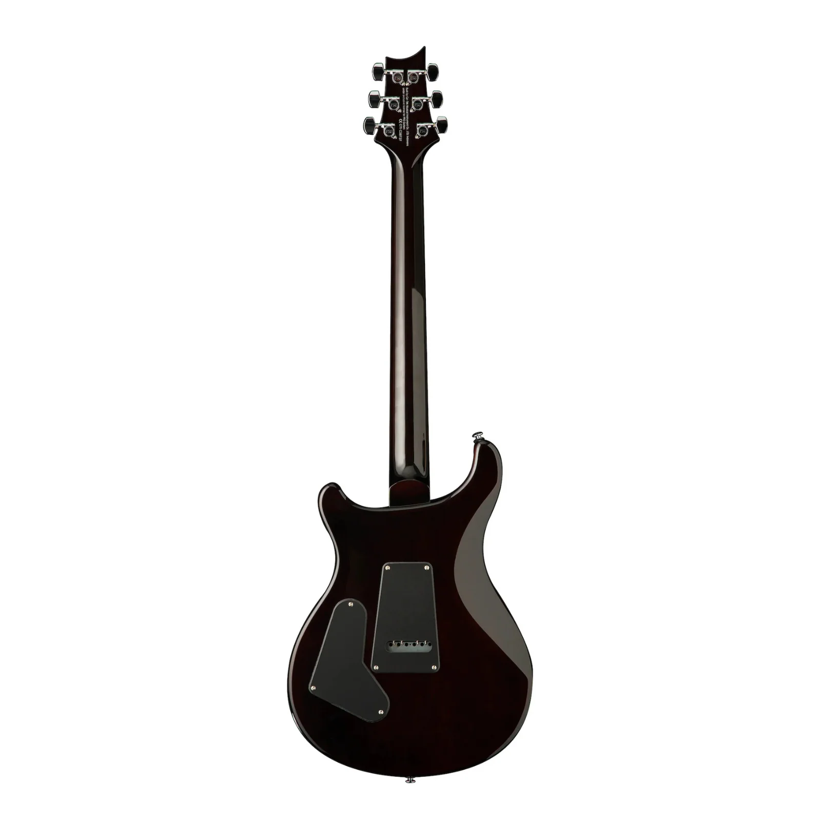 PRS SE Custom 24 Electric Guitar Black Gold Sunburst - Image 3