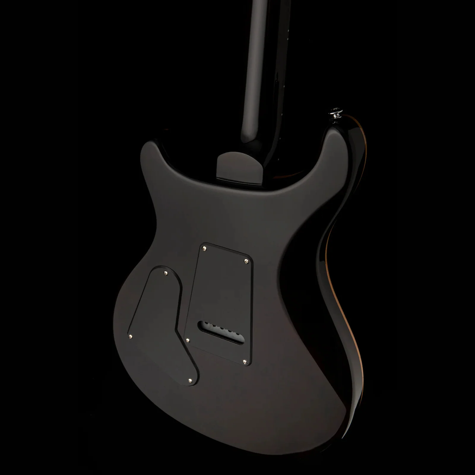 PRS SE Custom 24 Electric Guitar Black Gold Sunburst - Image 4