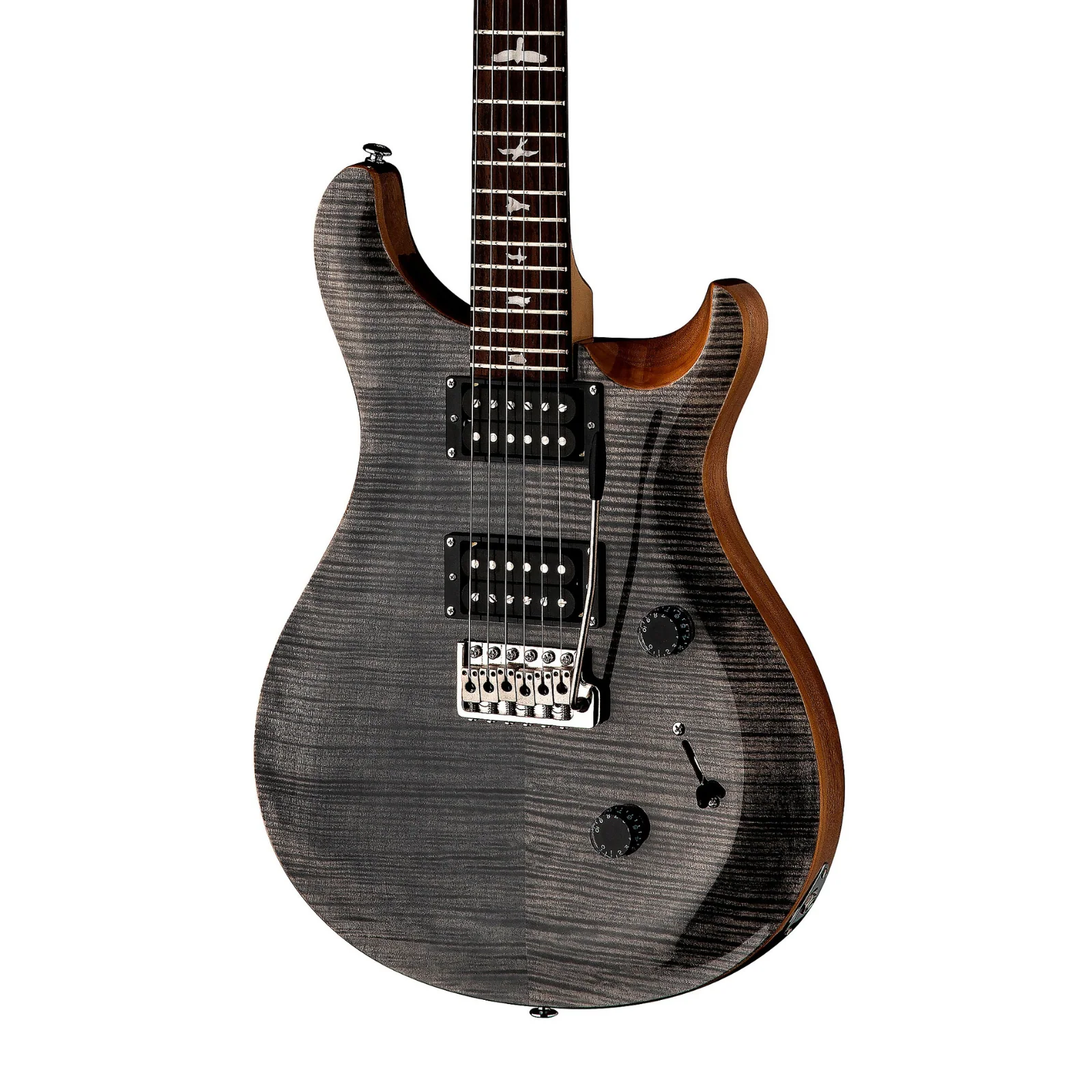PRS SE Custom 24 Electric Guitar - Charcoal Finish - Image 3