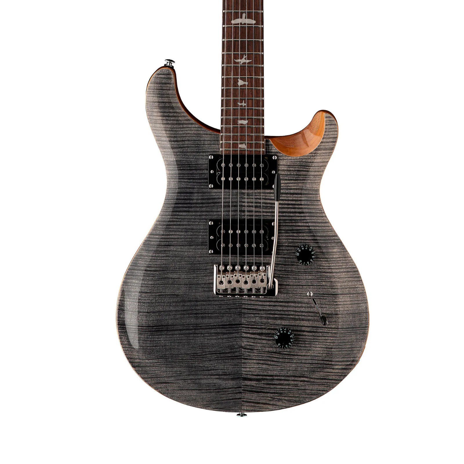 PRS SE Custom 24 Electric Guitar - Charcoal Finish - Image 5