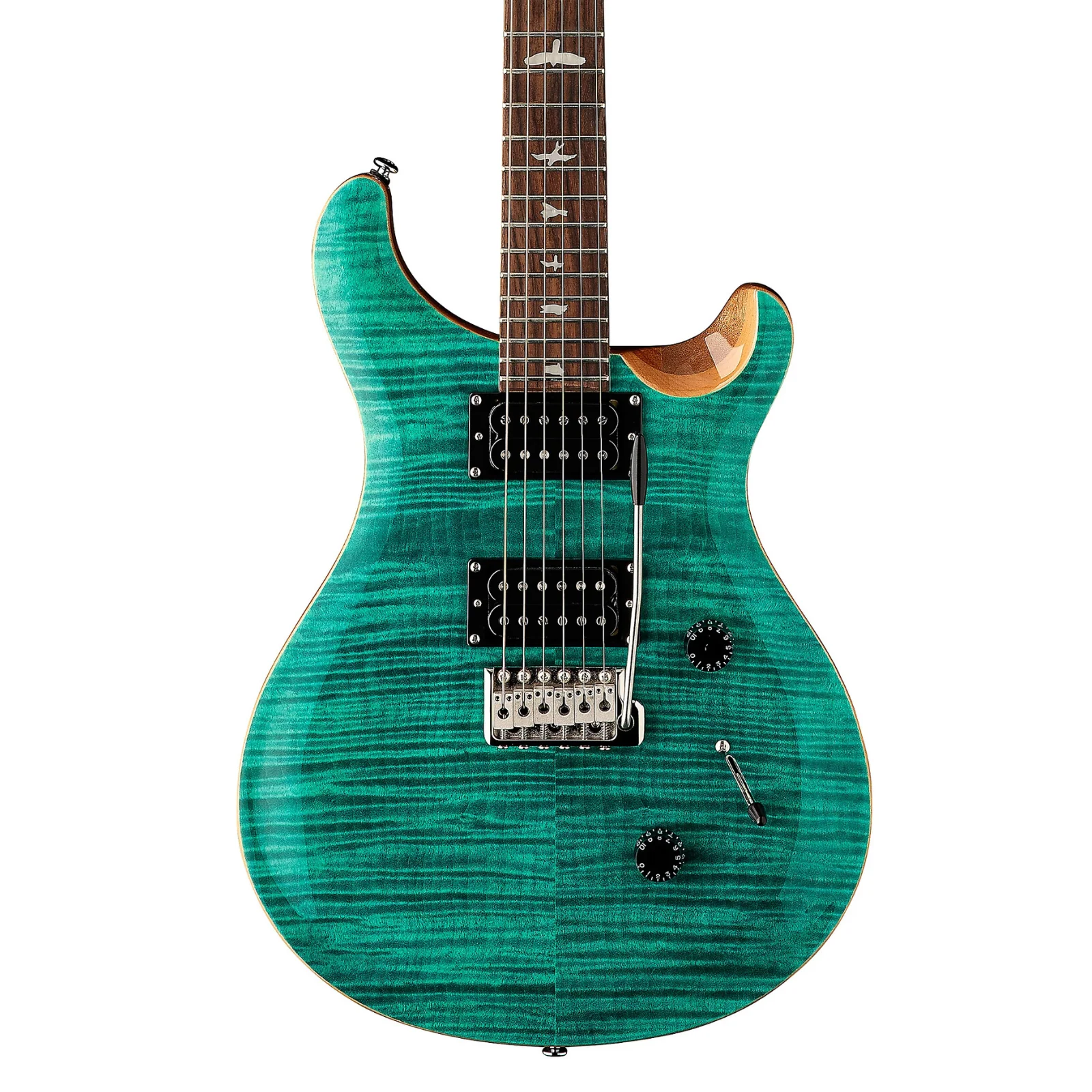 PRS SE Custom 24 Electric Guitar – Turquoise - Image 3