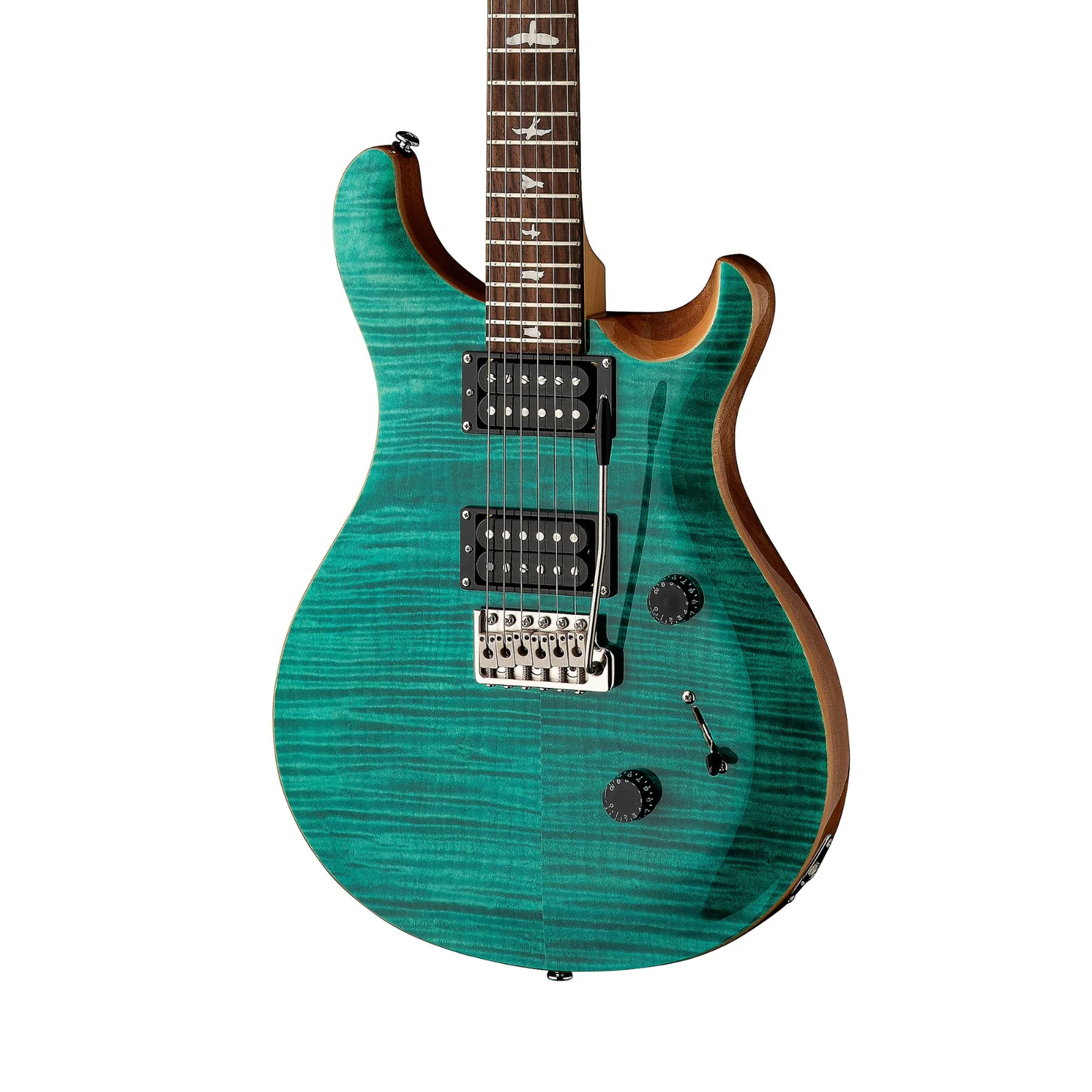 PRS SE Custom 24 Electric Guitar – Turquoise - Image 5