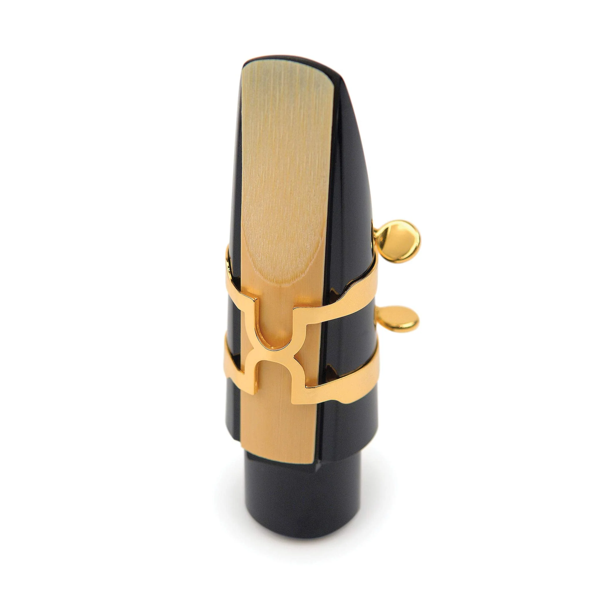 Rico H-Ligature and Cap for Alto Sax – Gold -  HAS1G