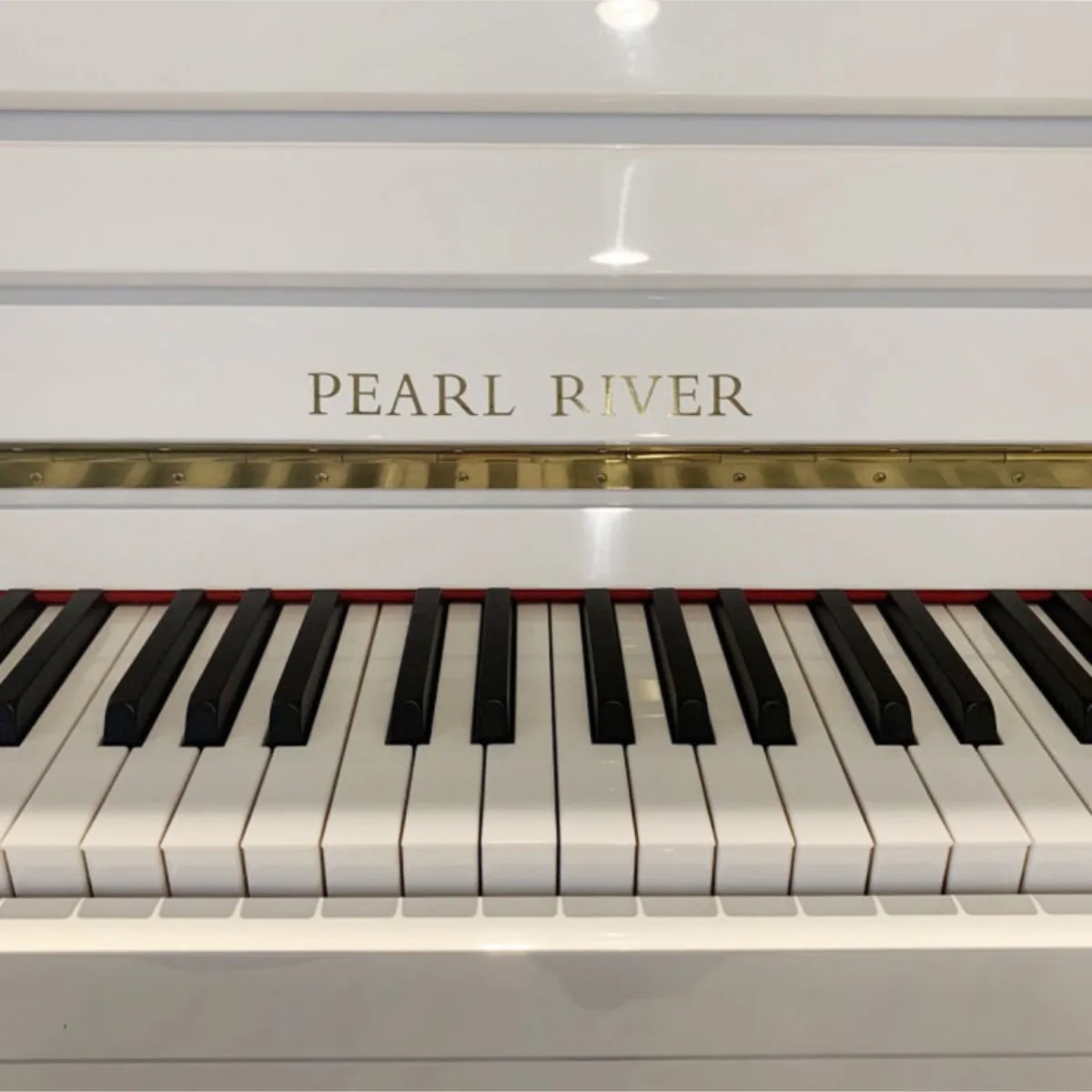 Pearl River UP-115M5 Upright Piano - White - Image 3