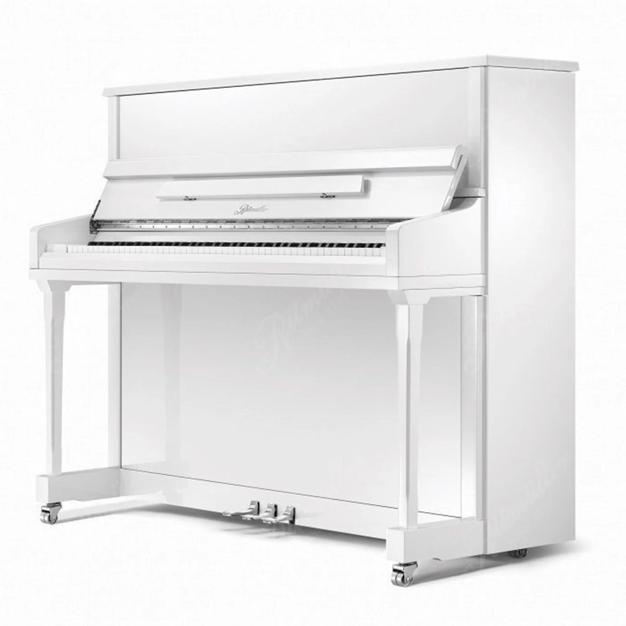 Ritmuller UP-121RB Upright Piano - WHITE