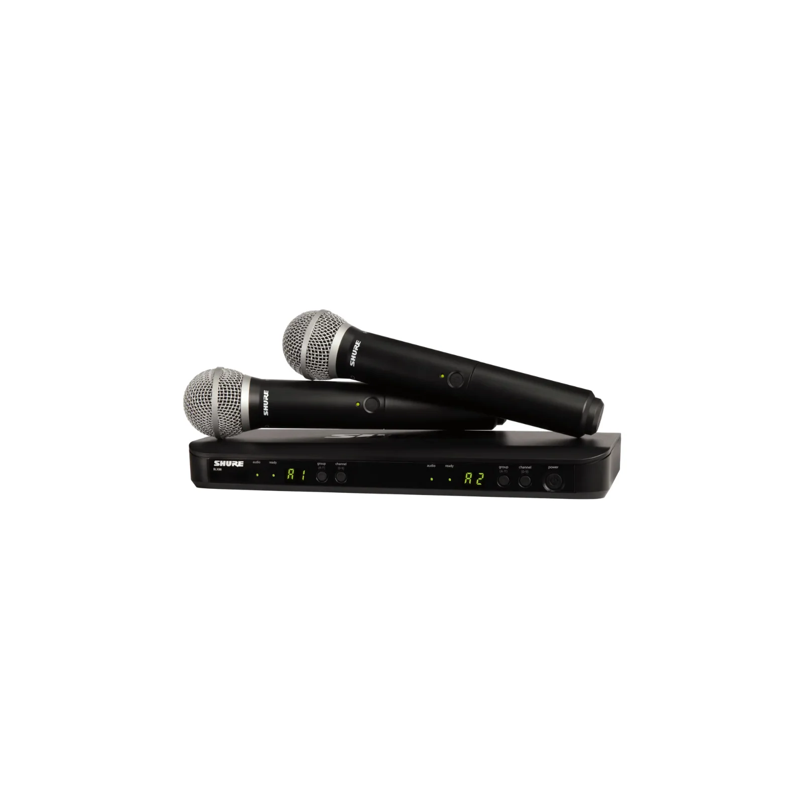 Shure BLX288UK/PG58X-K14 Dual Handheld Wireless Vocal System